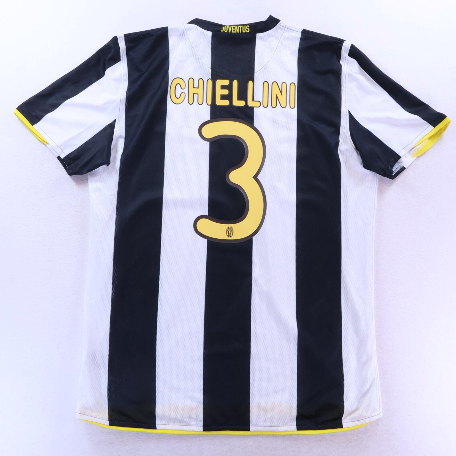 *NWT* Juventus Chiellini #3 2008/09 Home Shirt - XL