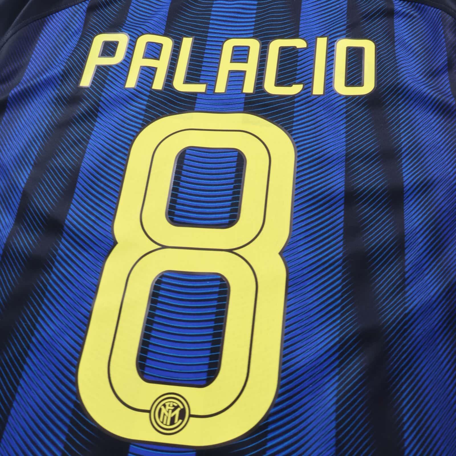Inter Milan Palacio #8 2016/17 Home Shirt - L