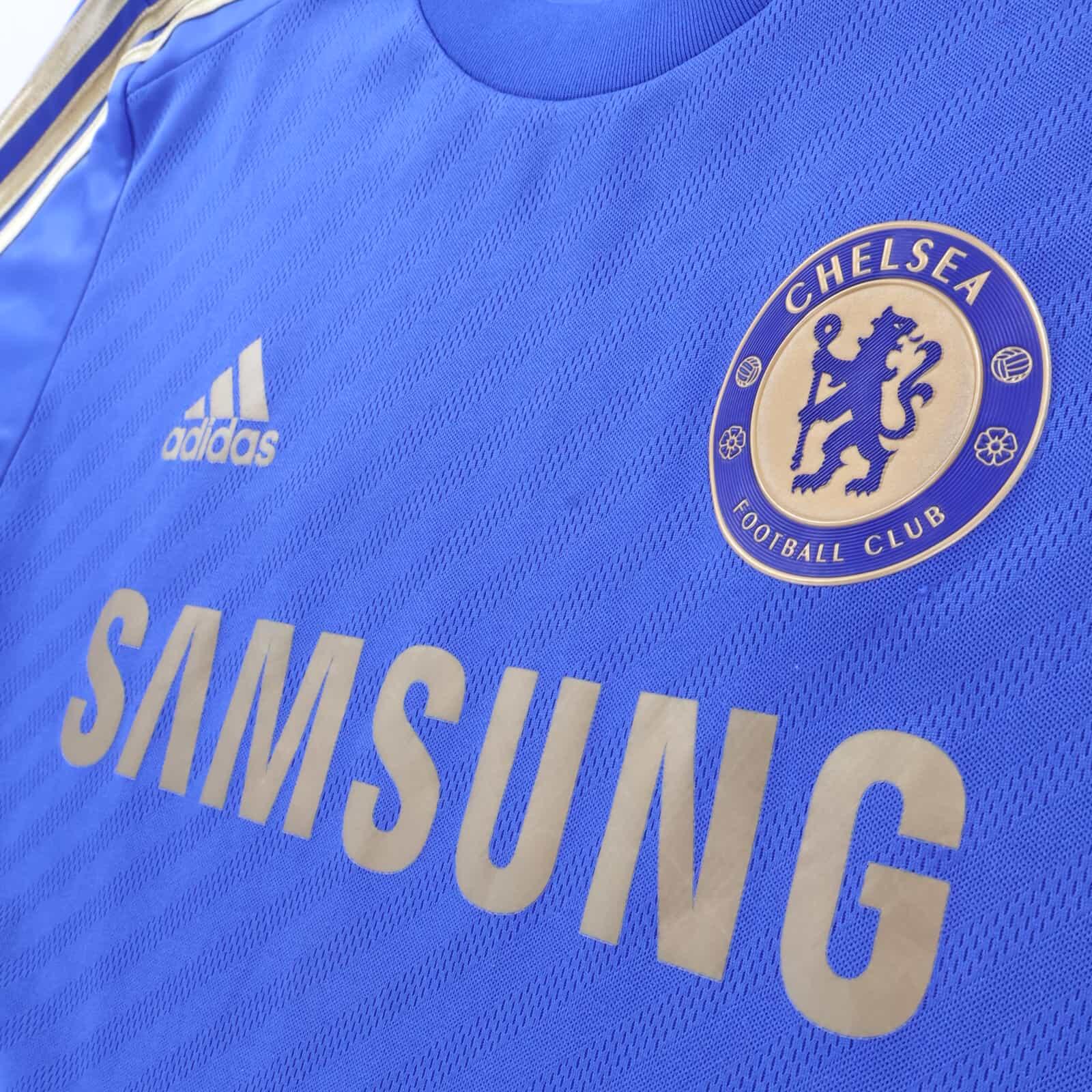 *MINT* Chelsea Hazard #17 2012/13 Home Shirt - L