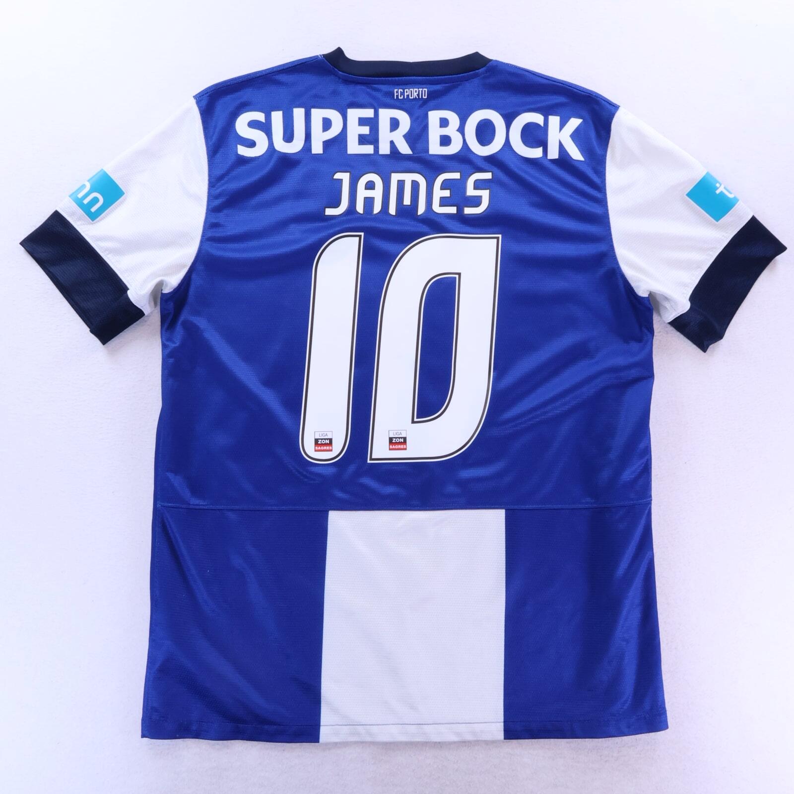 Fc Porto James #10 2012/13 Home Shirt - L