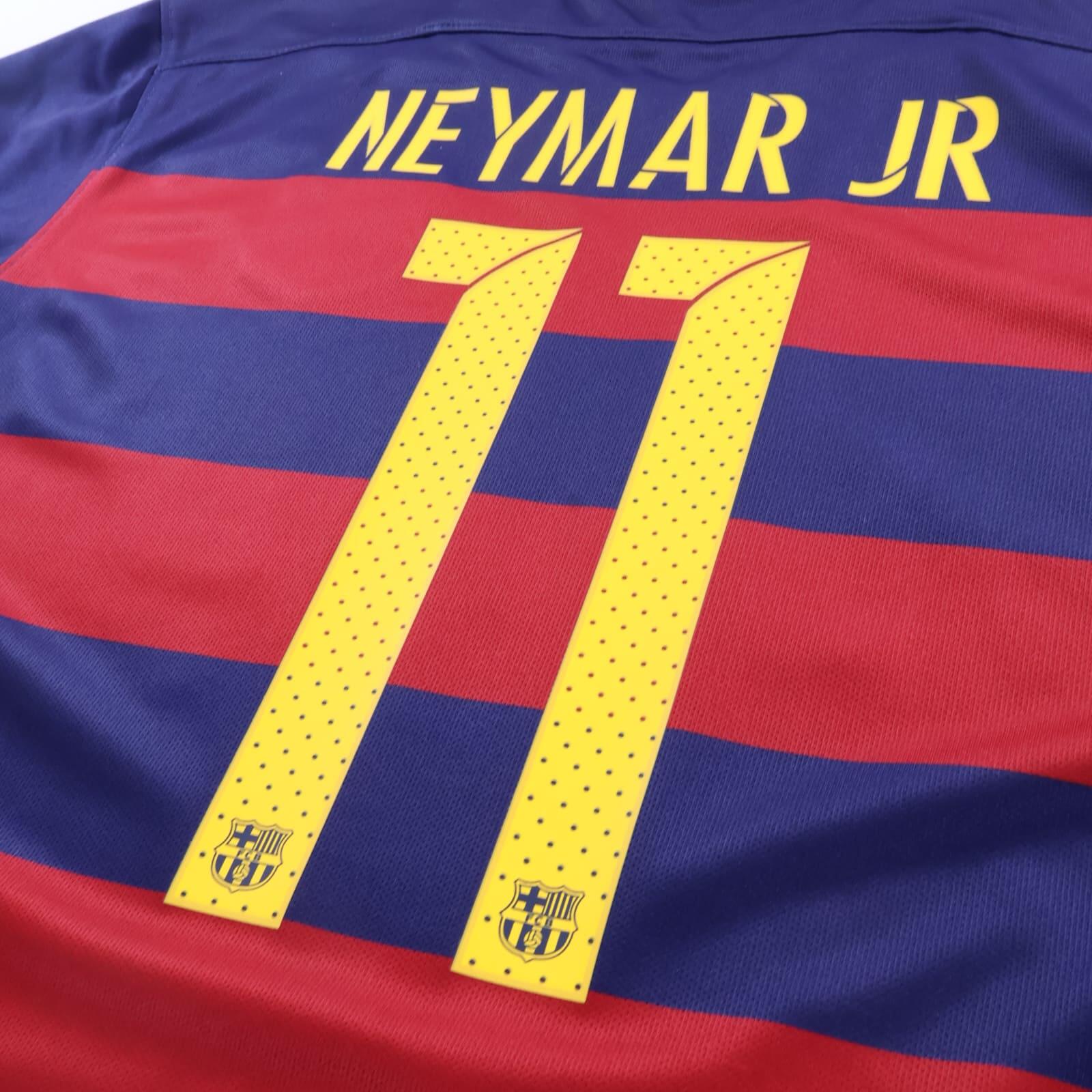 Barcelona Neymar Jr #11 2015/16 Home Shirt - L