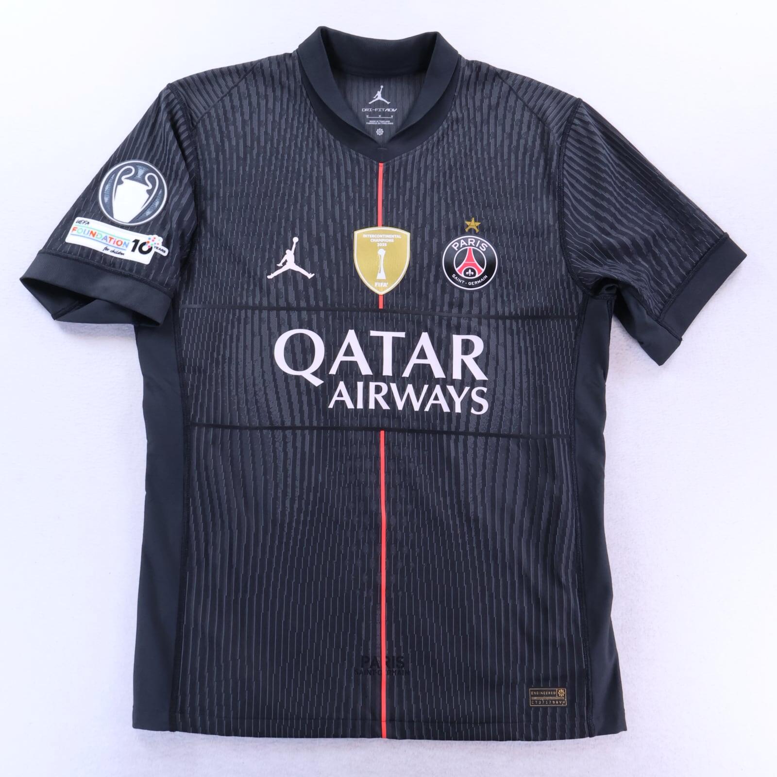 Paris Saint-Germain F.C Joao Neves #87 2025/26 Fourth Shirt - Player Issue - M