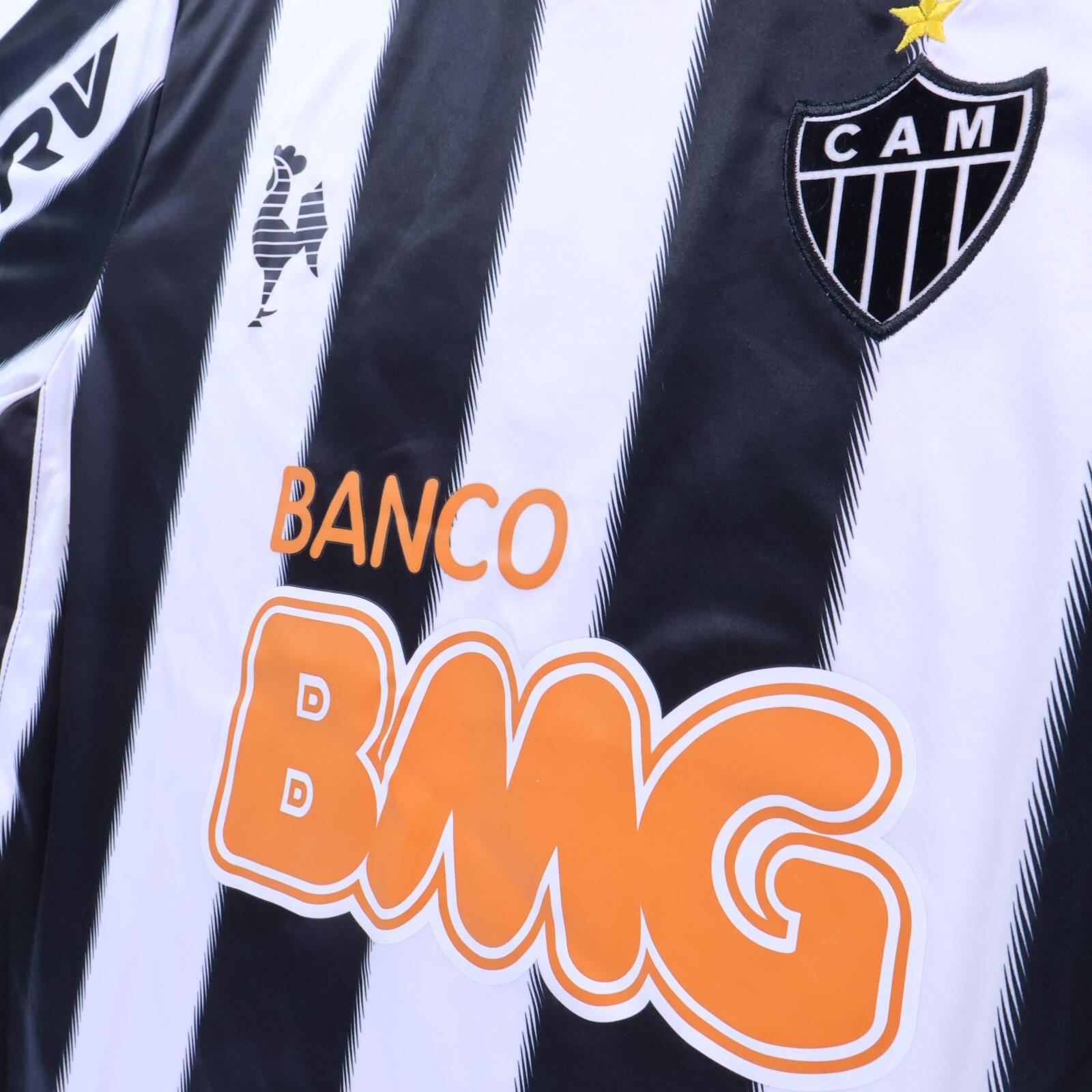 *MINT* Atlético Mineiro Ronaldinho #10 2013 Home Shirt - XL