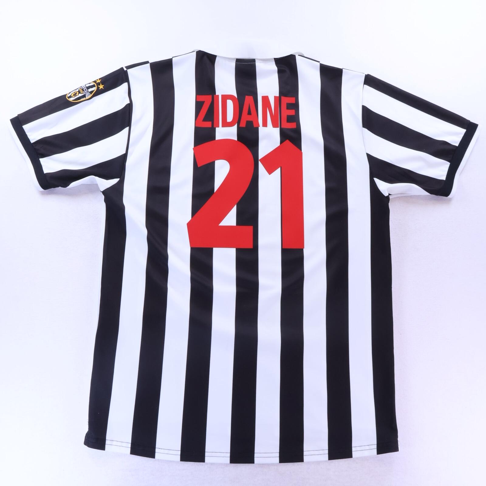 Juventus Zidane #21 1998/99 Home Shirt - 2XL