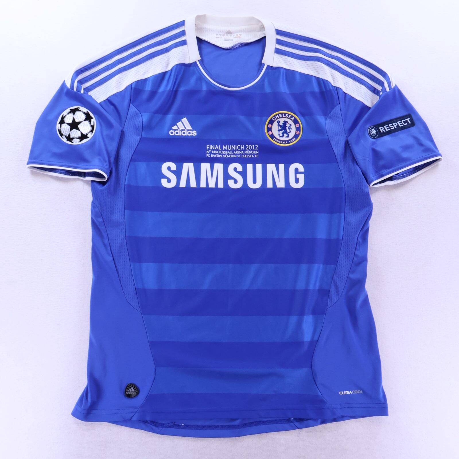 *MINT* Chelsea Drogba #11 2011/12 Home Shirt - L