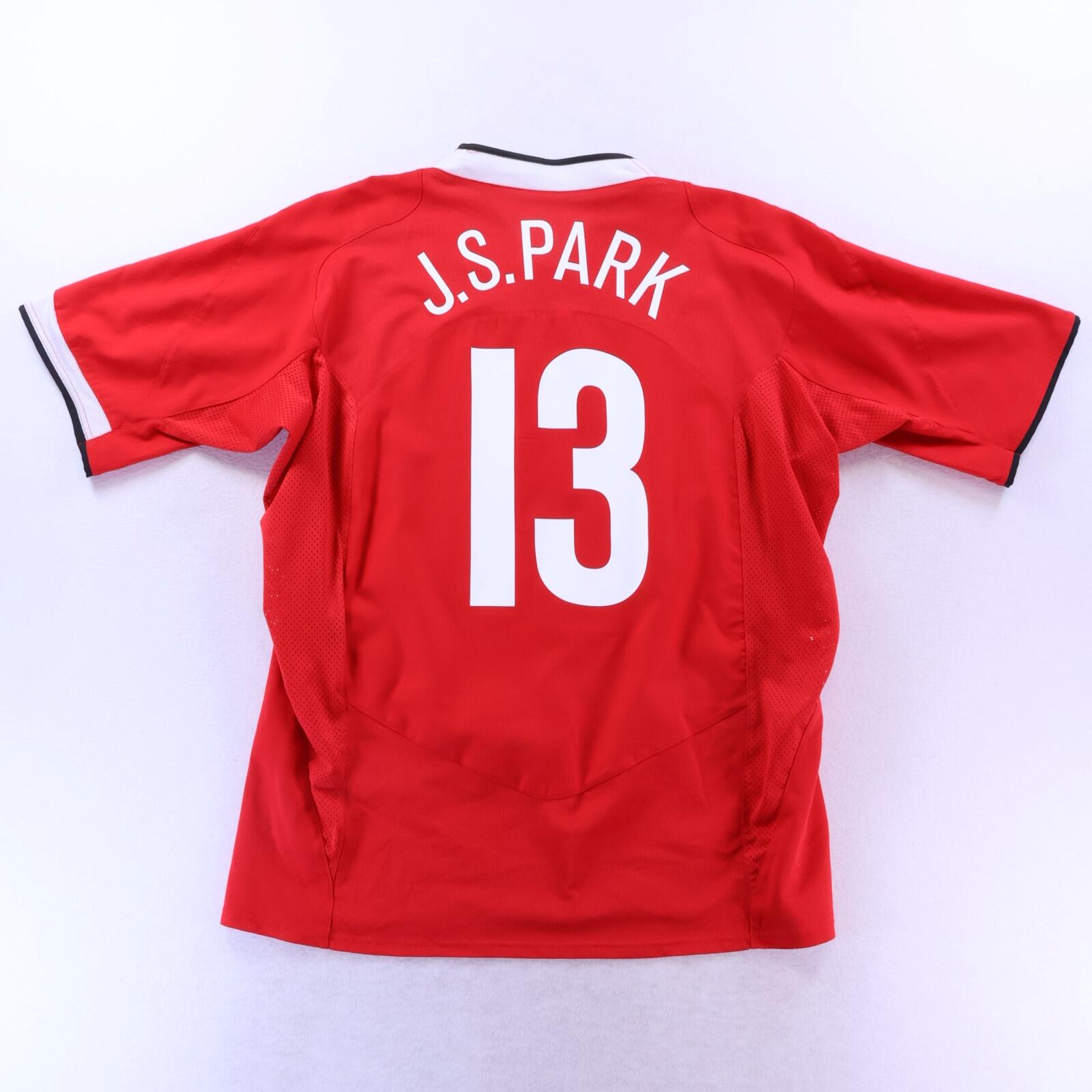Manchester United J.S.Park #13 2004/06 Home Shirt - XL