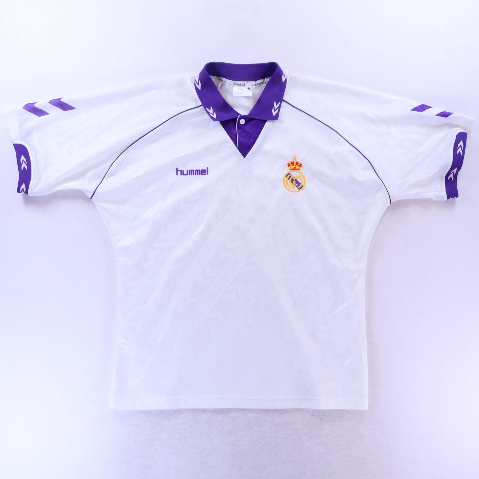 Real Madrid 1993/94 Home Shirt - L