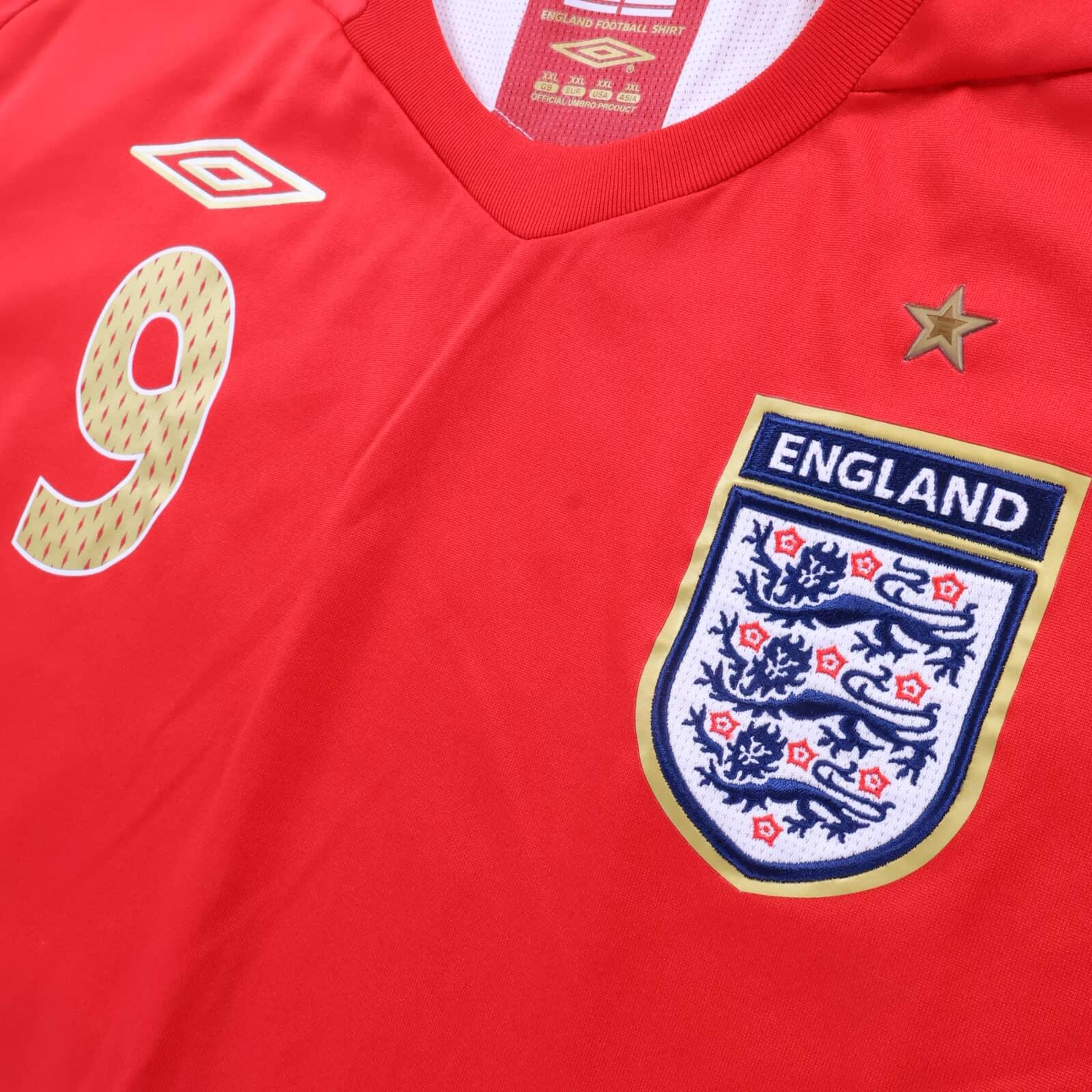 England Rooney #9 2006/08 Away Shirt - 2XL