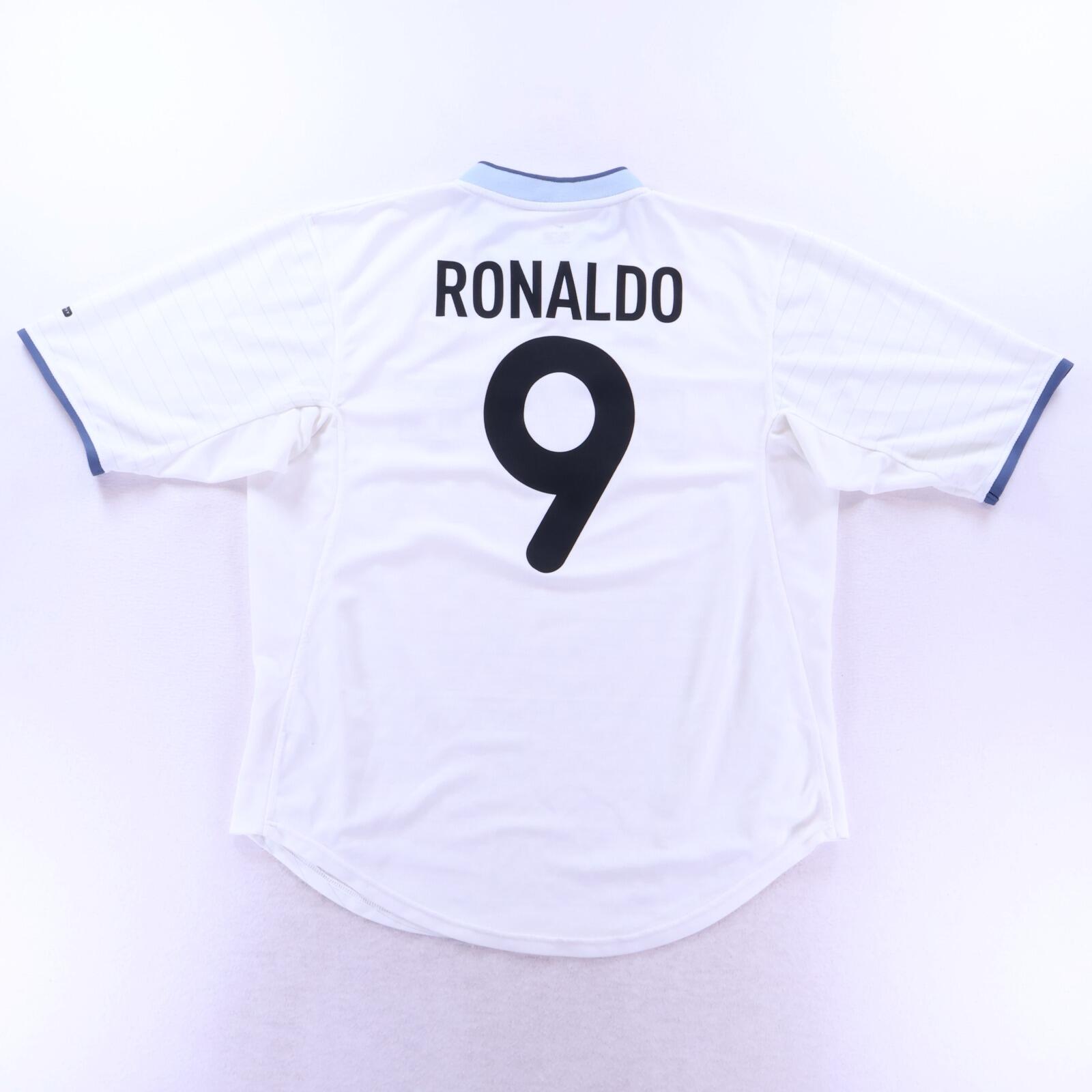*MINT* Inter Milan Ronaldo #9 2000/01 Away Shirt - XL