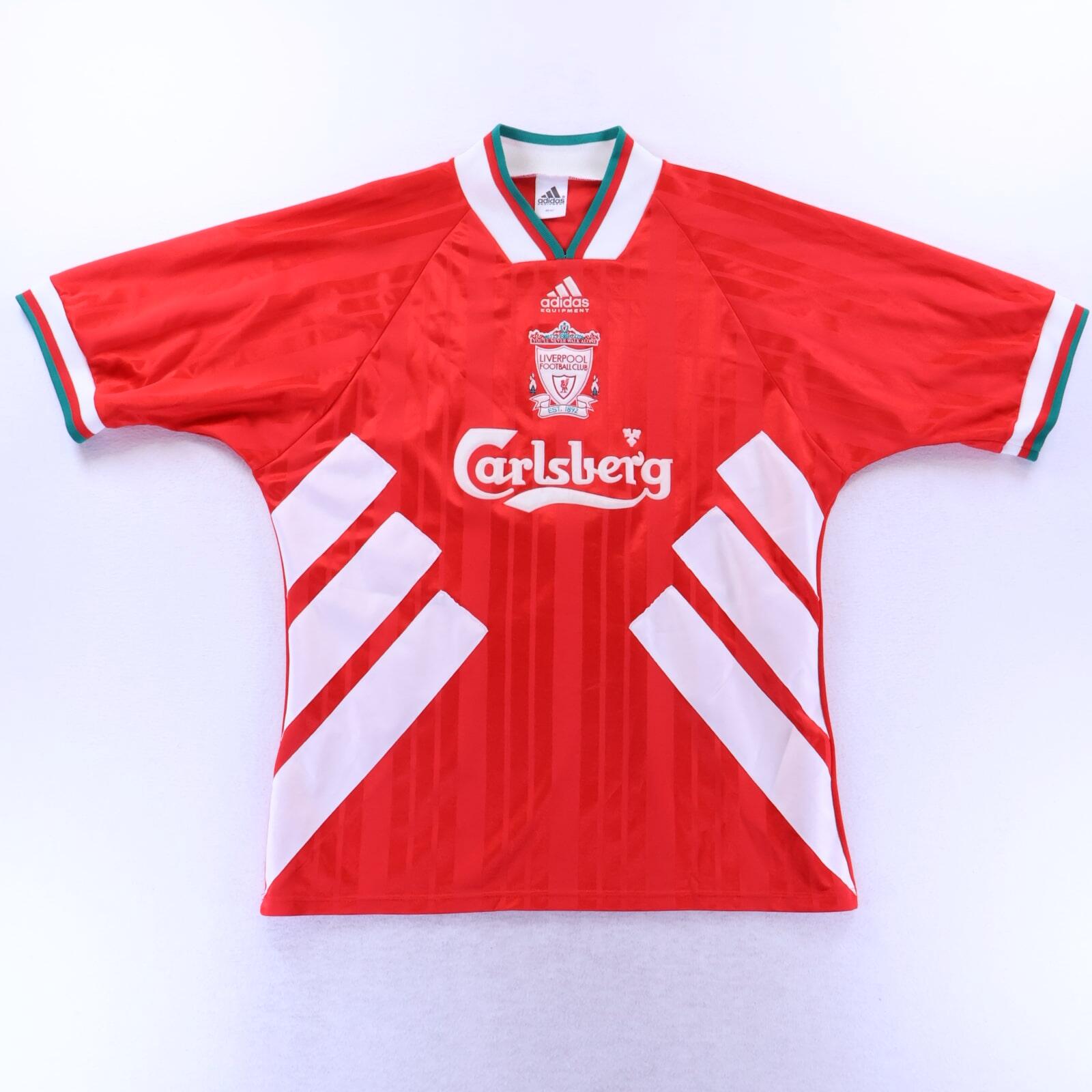 Liverpool F.C Rush #9 1993/95 Home Shirt - XL