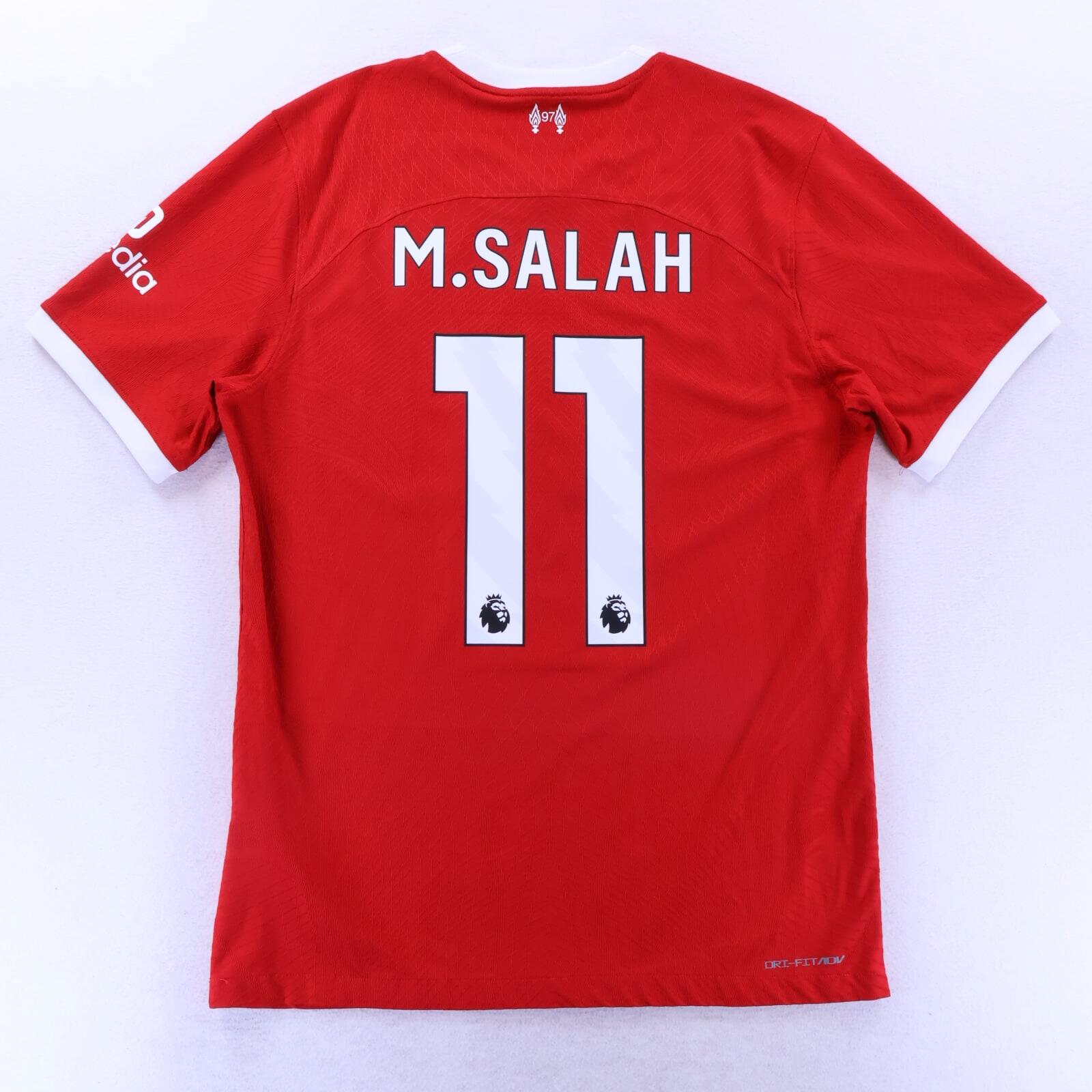 Liverpool F.C M. Salah #11 2023/24 Home Shirt - L