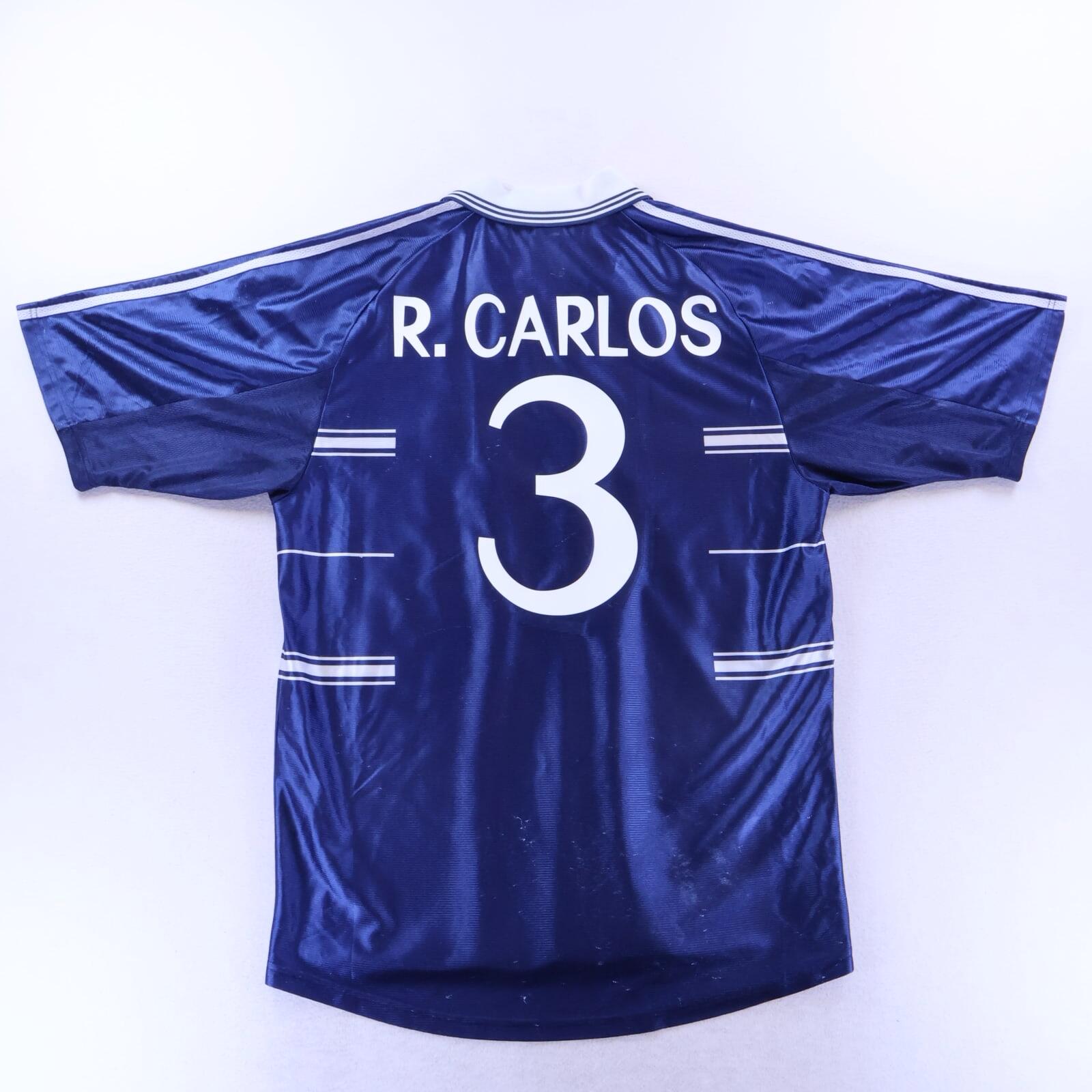 Real Madrid R. Carlos #3 1998/99 Away Shirt - L