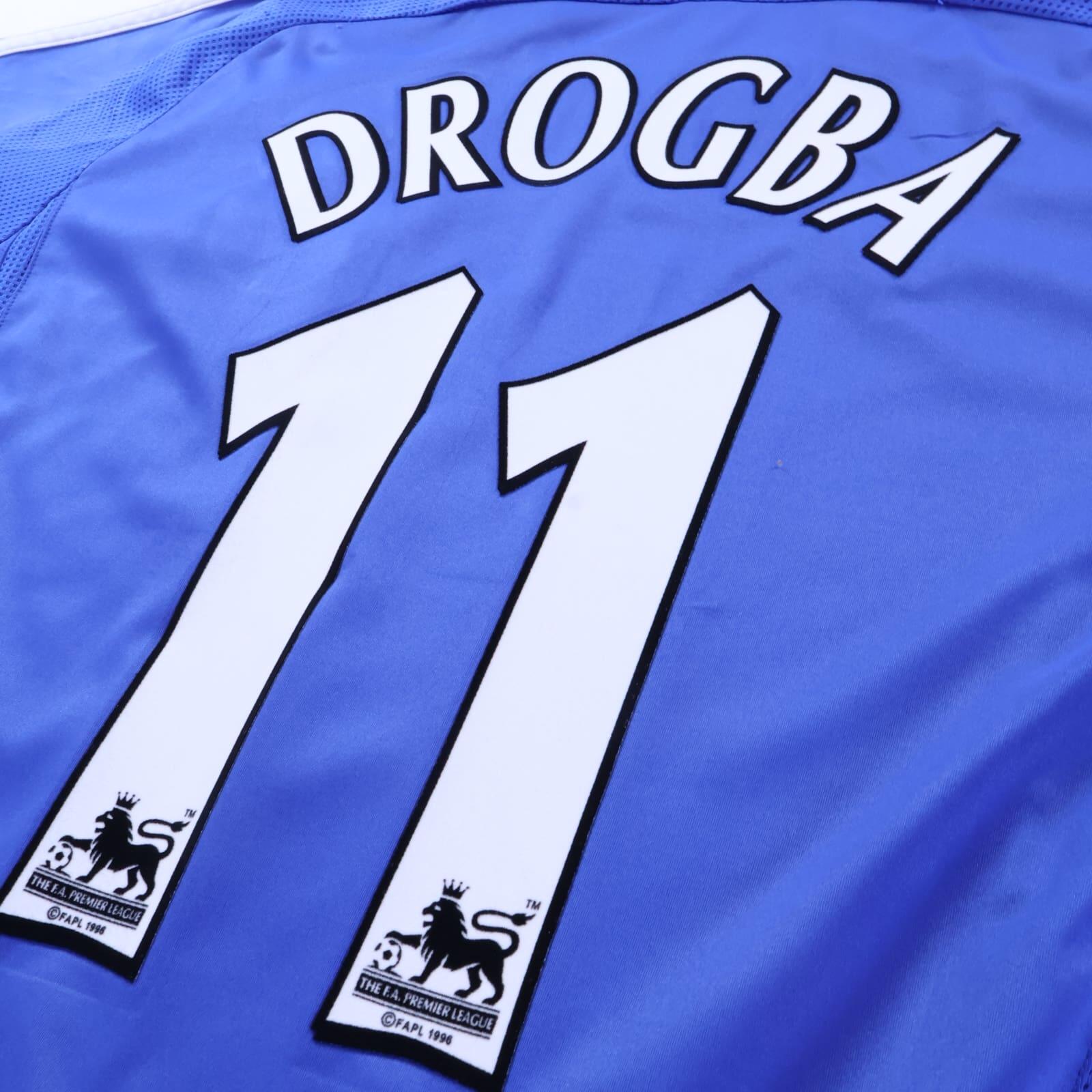 Chelsea Drogba #11 2006/08 Home Shirt - XL