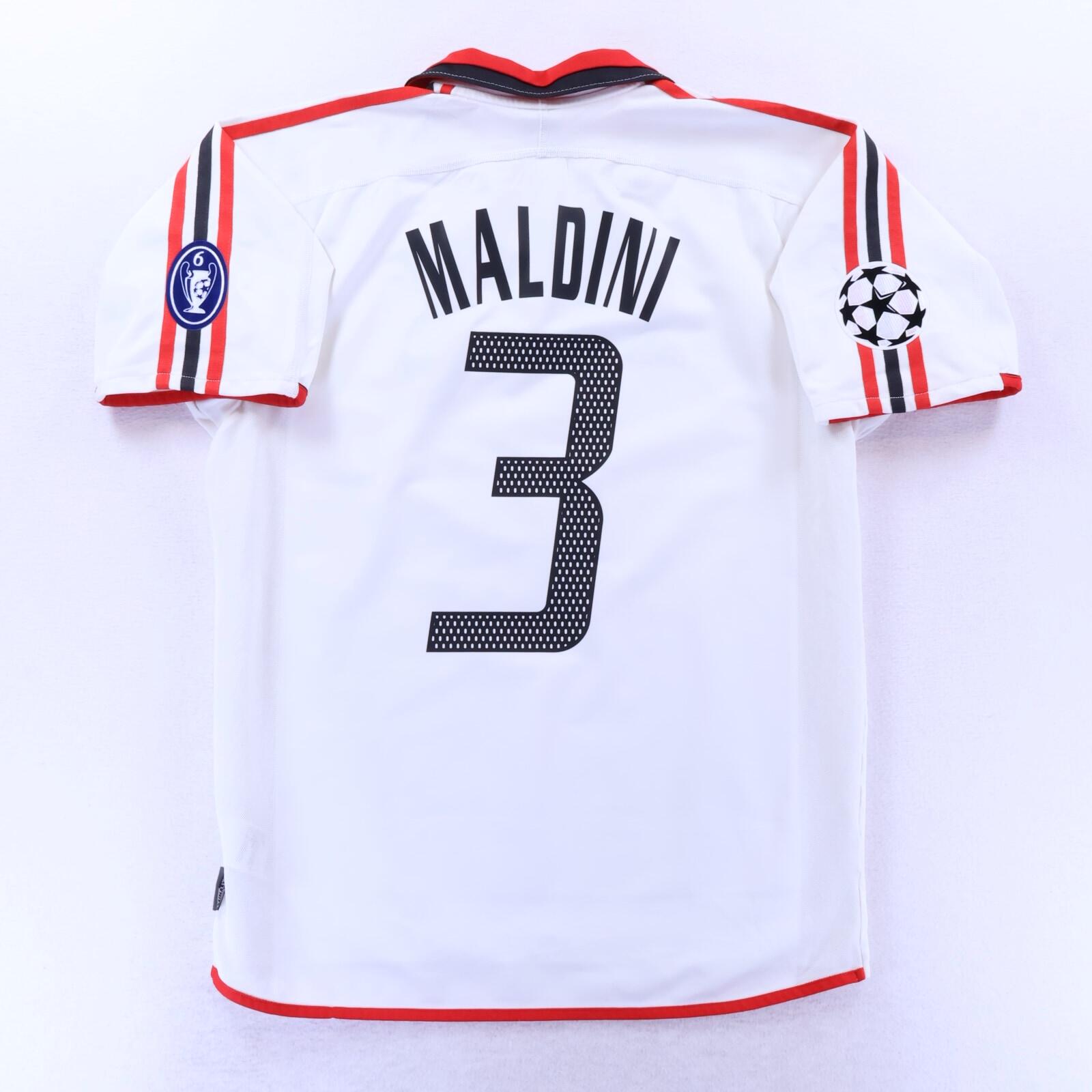 *MINT* Ac Milan Maldini #3 2003/04 Away Shirt - M