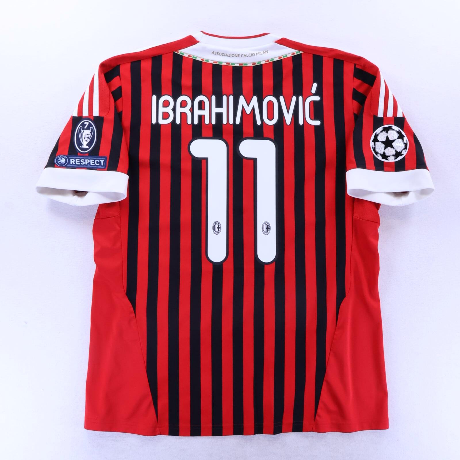 Ac Milan 2011/12 Home Shirt - XL