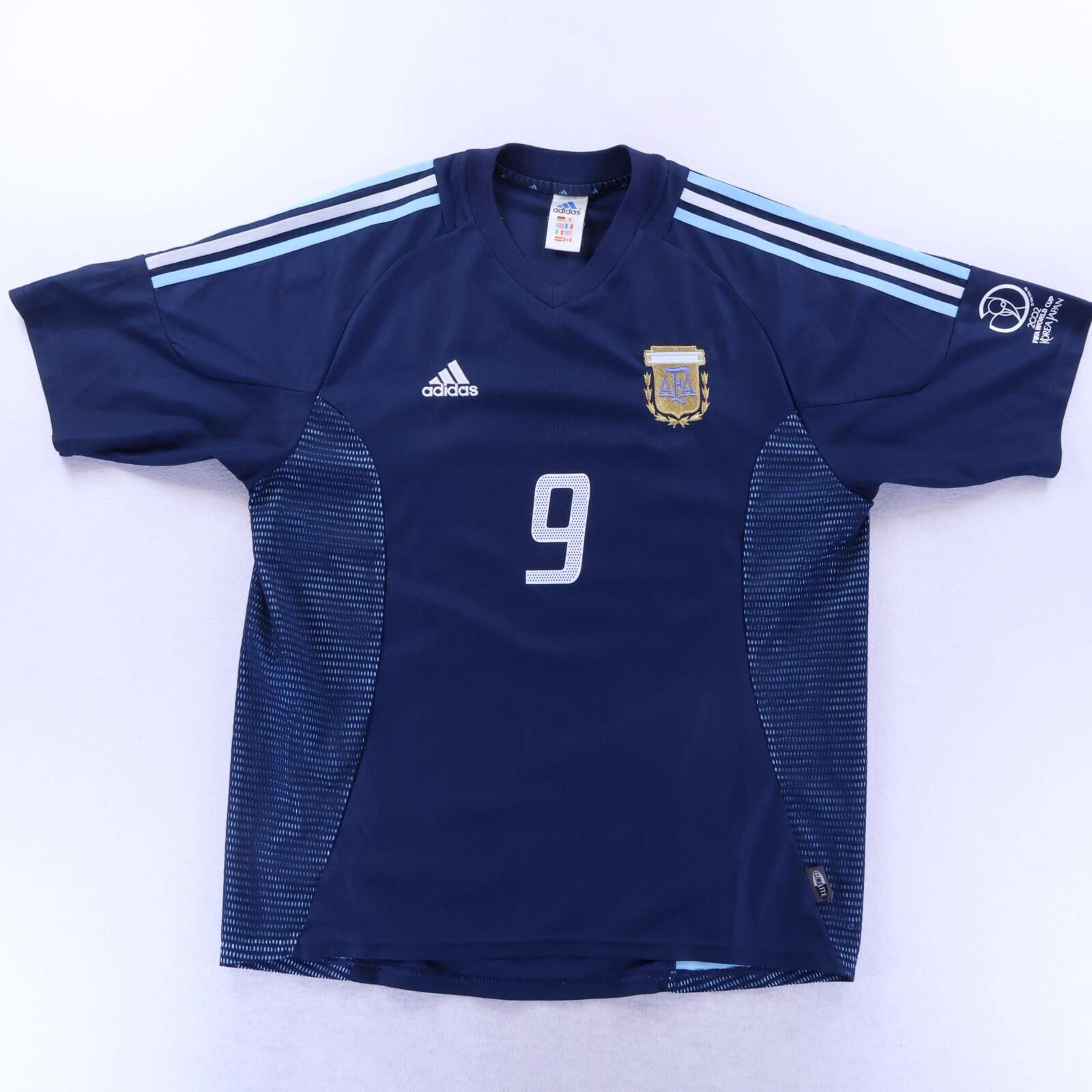 Argentina Batistuta #9 2002/04 Away Shirt - L