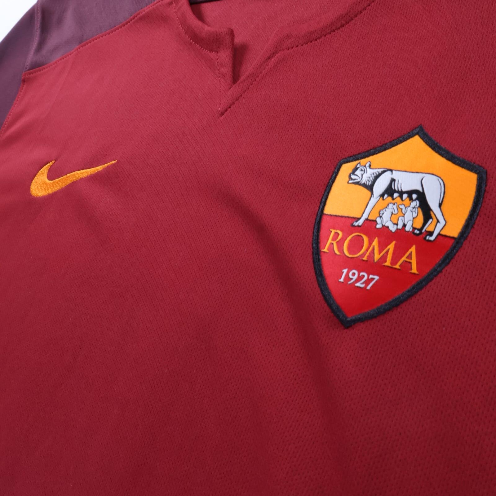 *MINT* As Roma M. Salah #11 2015/16 Home Shirt - M