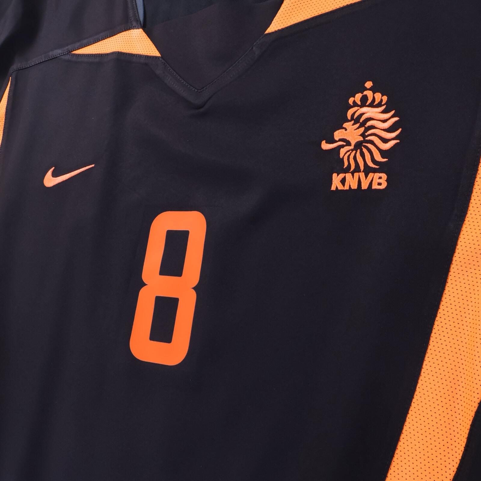 Netherlands Davids #8 2002/04 Away Shirt - 2XL