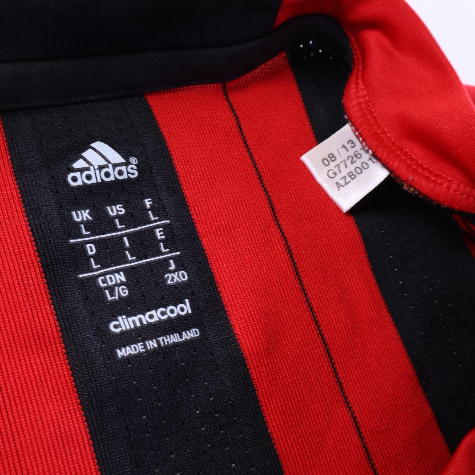 Ac Milan El Shaarawy #92 2013/14 Home Shirt - Long Sleeve - L