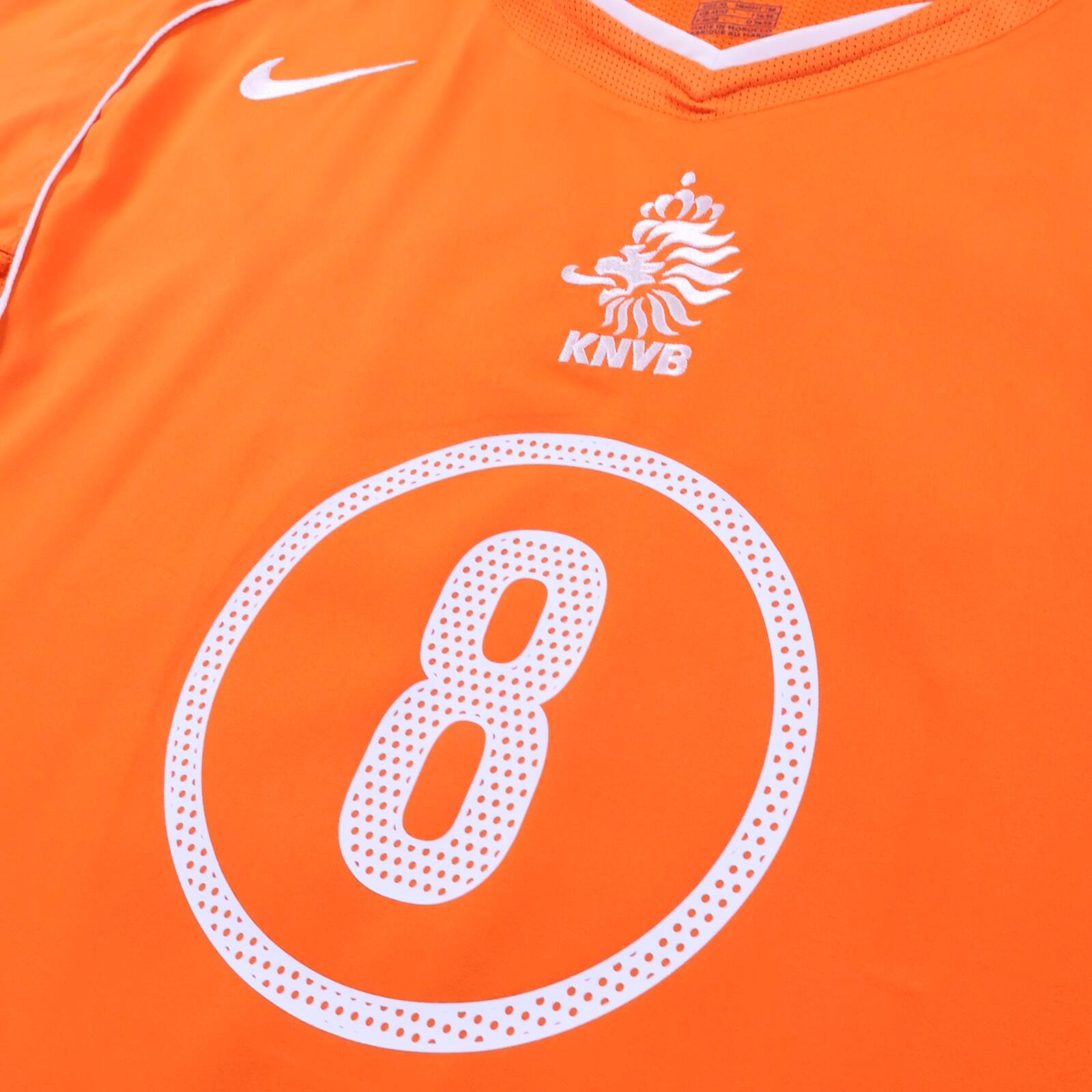 *MINT* Netherlands Davids #8 2004/06 Home Shirt - XL