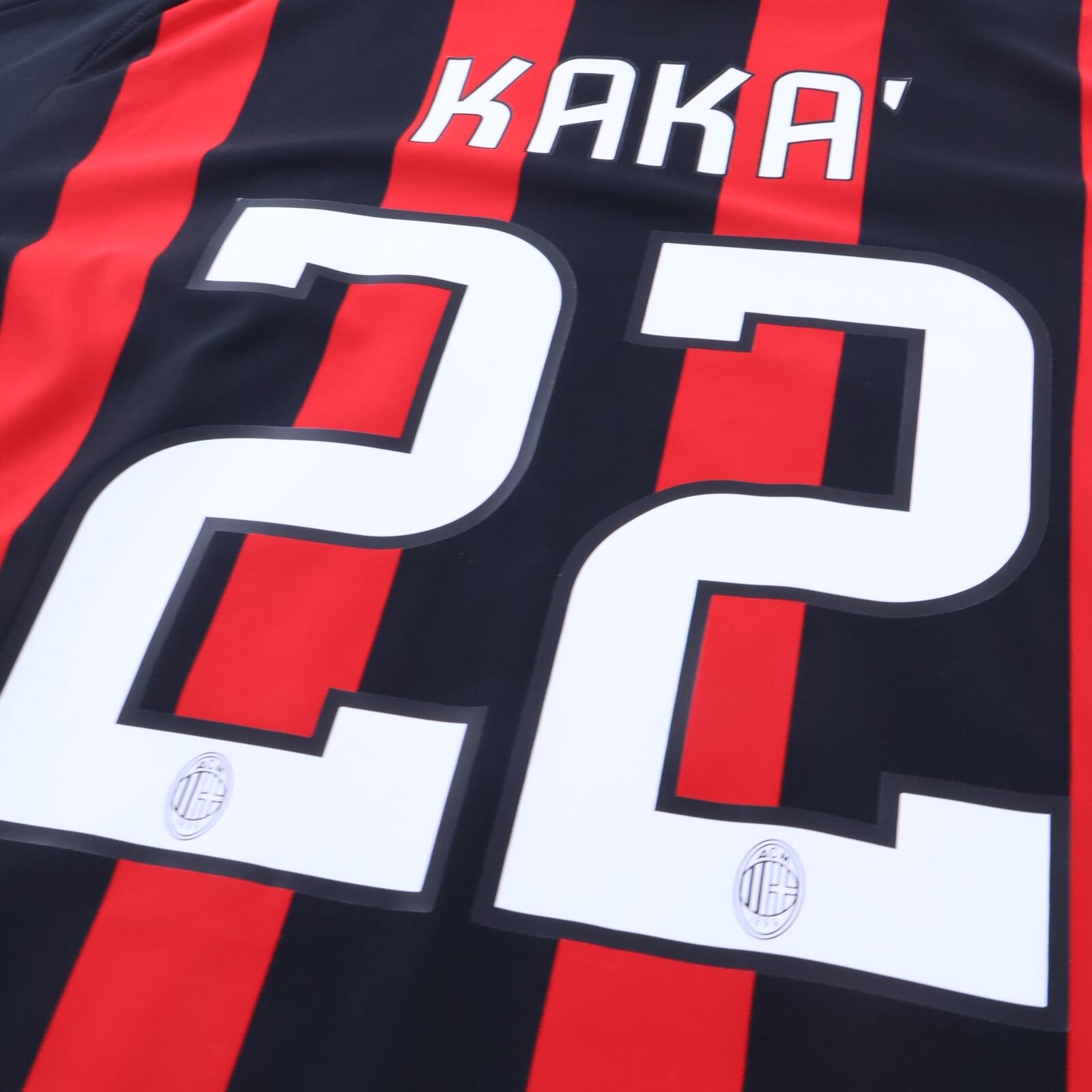 Ac Milan Kaka #22 2008/09 Home Shirt - Long Sleeve - XL