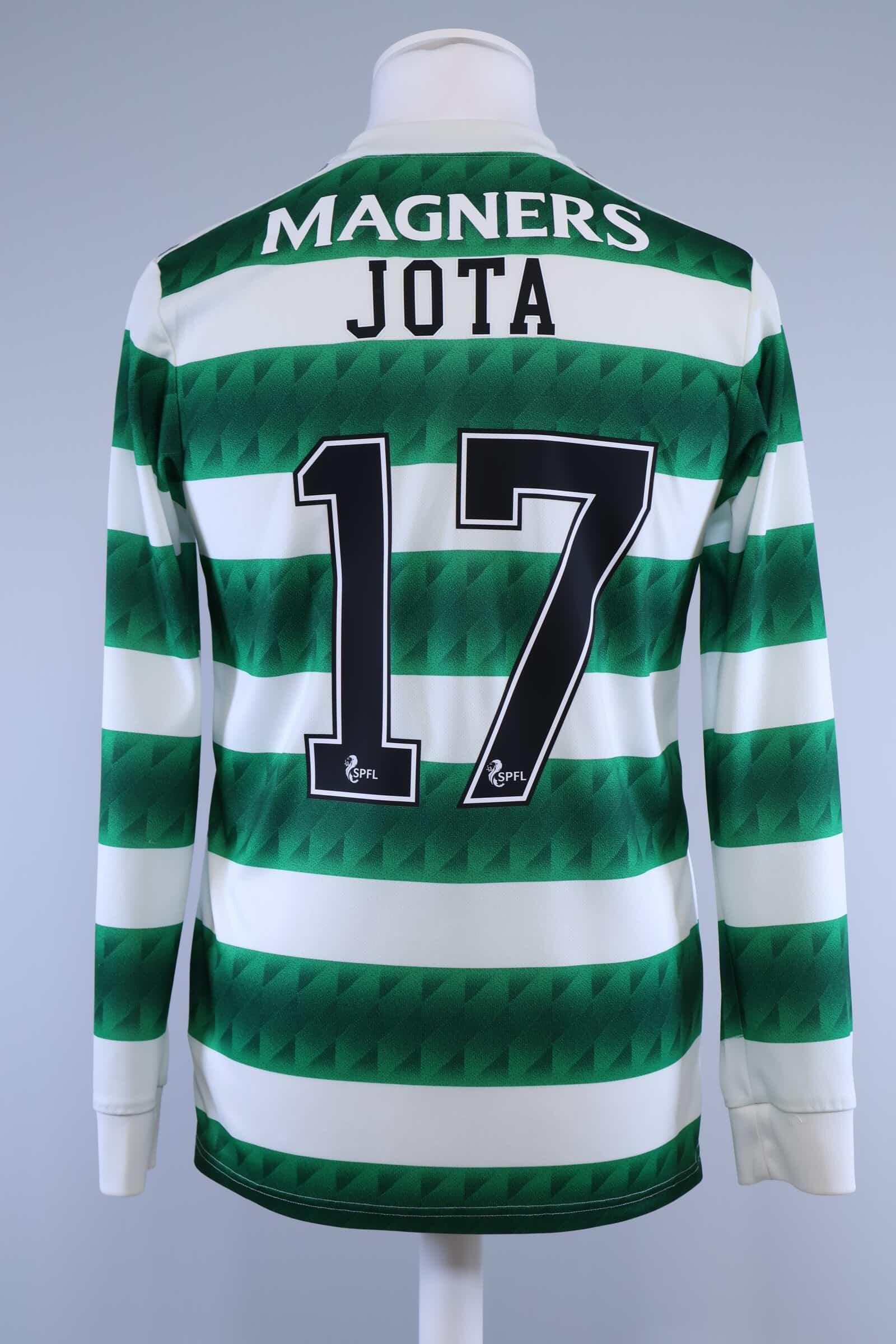 Celtic F.C 2021/22 Jota #17 Home Shirt - SAuthentic Original Football Shirt
