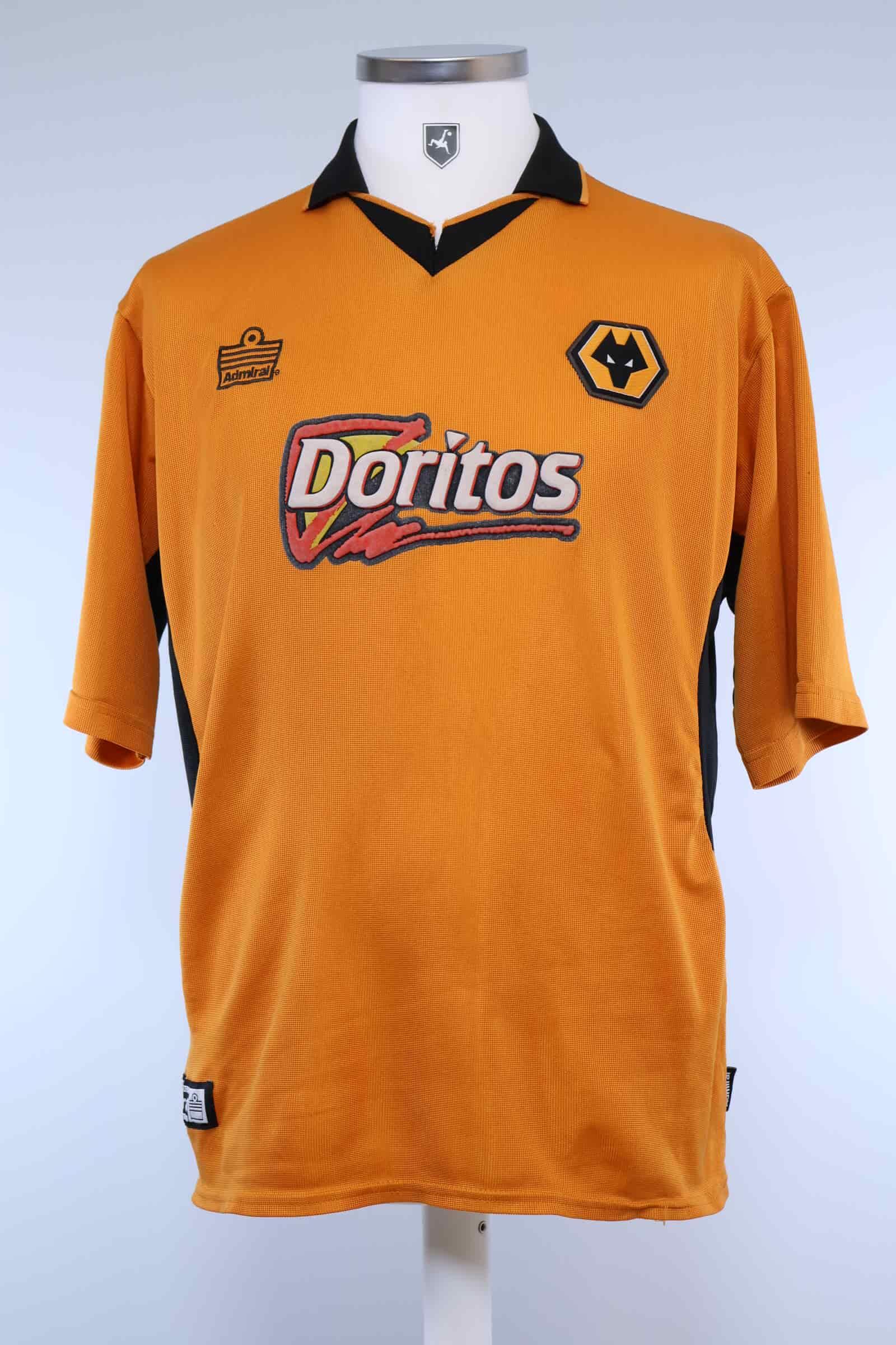Wolverhampton Wanderes F.C 2002/04 Home Shirt - LAuthentic Original Football Shirt