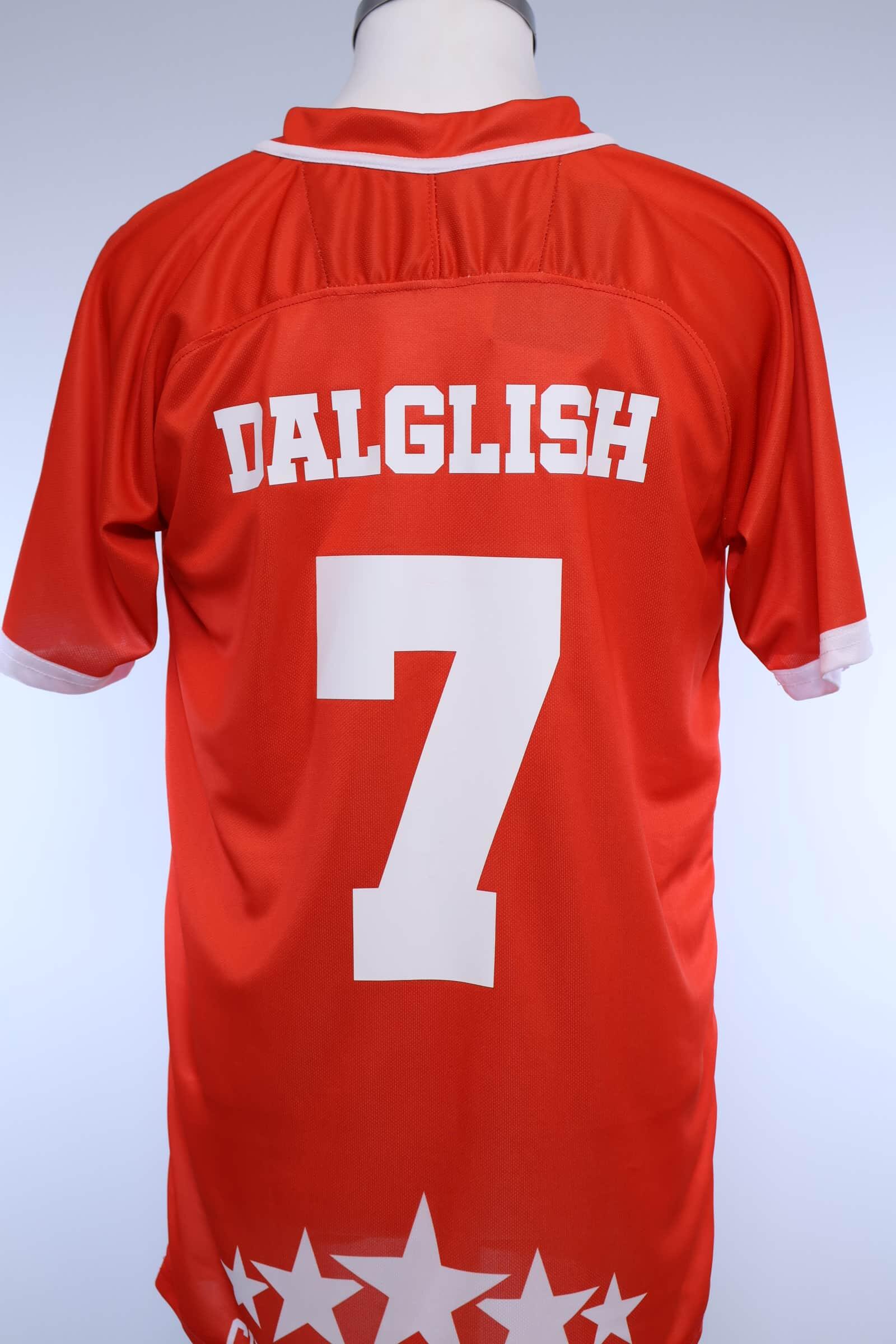 Liverpool F.C 2022/23 Dalglish #7 Airosportswear 6 Times Champions - L Authenic Original Football Shirt
