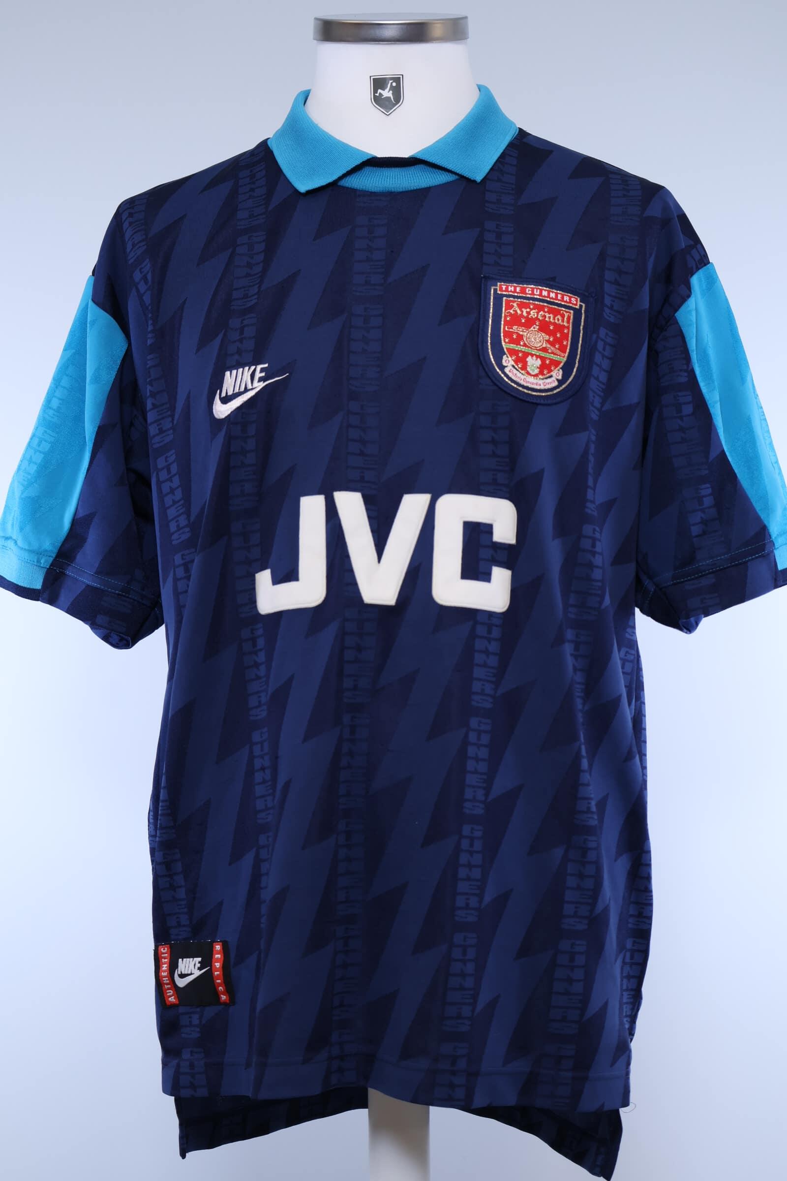Arsenal 1994/95 Wright #8 Away Shirt - L Authenic Original Football Shirt