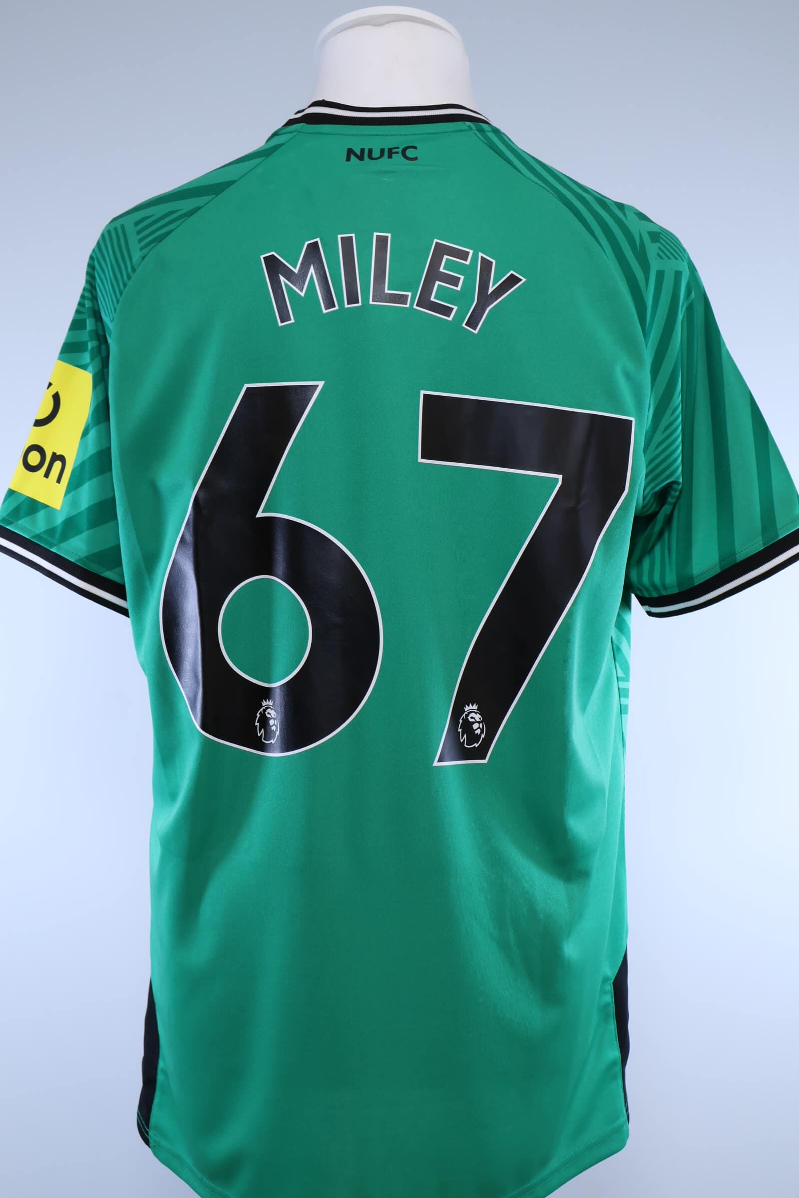 Newcastle United 2023/24 Miley #67 Away Shirt - LAuthentic Original Football Shirt