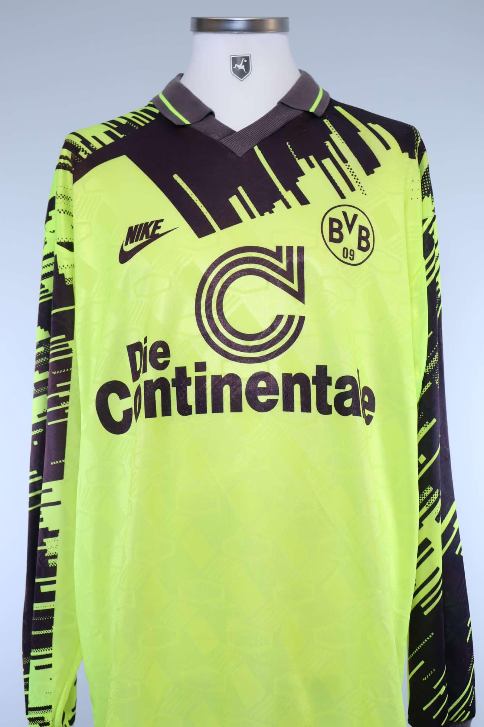 Borussia Dortmund 1993/94 Home Shirt - XLAuthentic Original Football Shirt