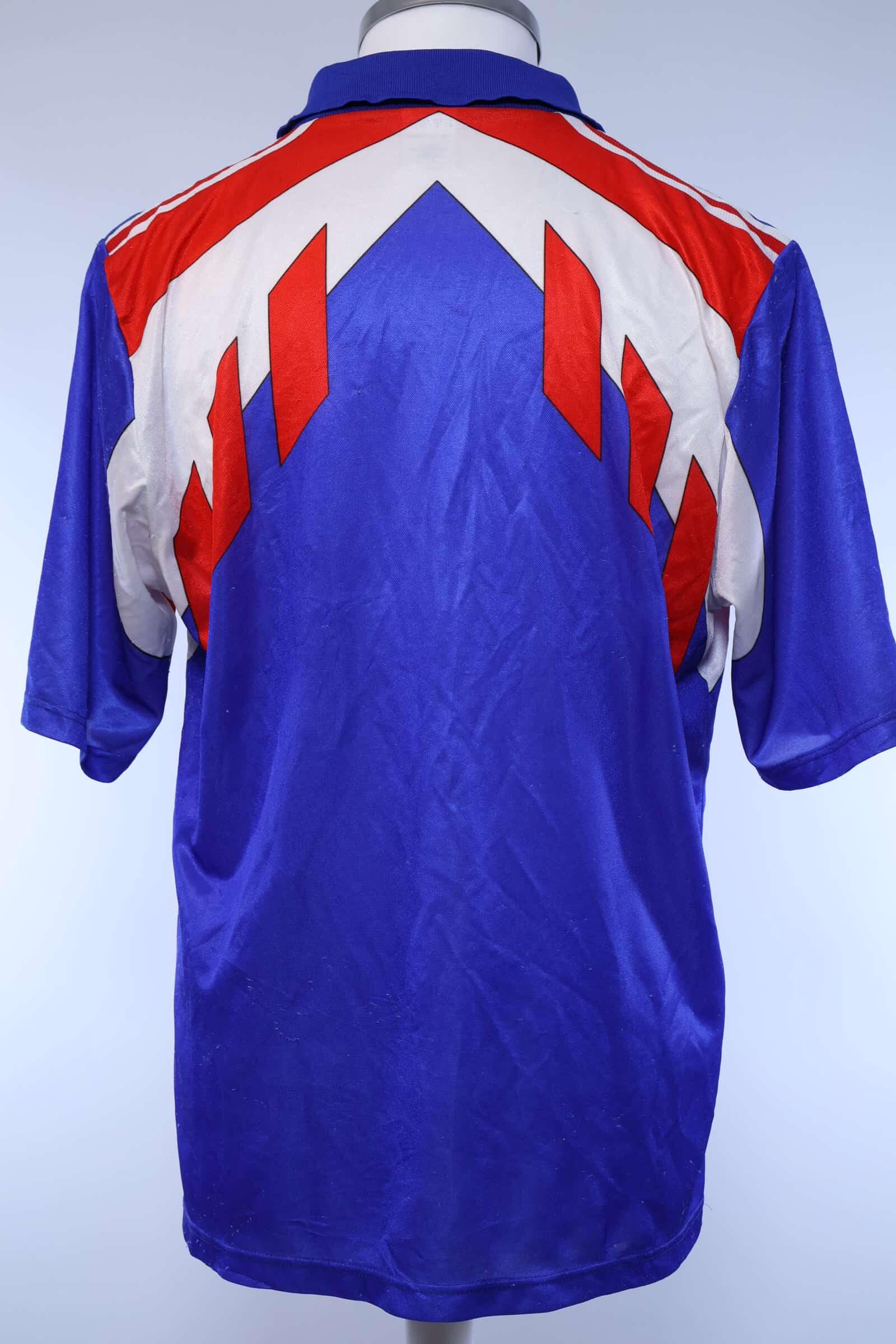 France 1990/92 Home Shirt - L Authenic Original Football Shirt