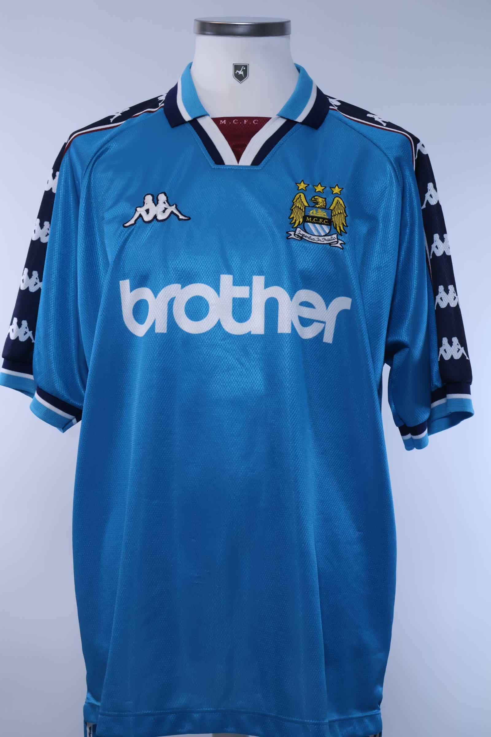 Manchester City 1997/99 Home Shirt - XLAuthentic Original Football Shirt