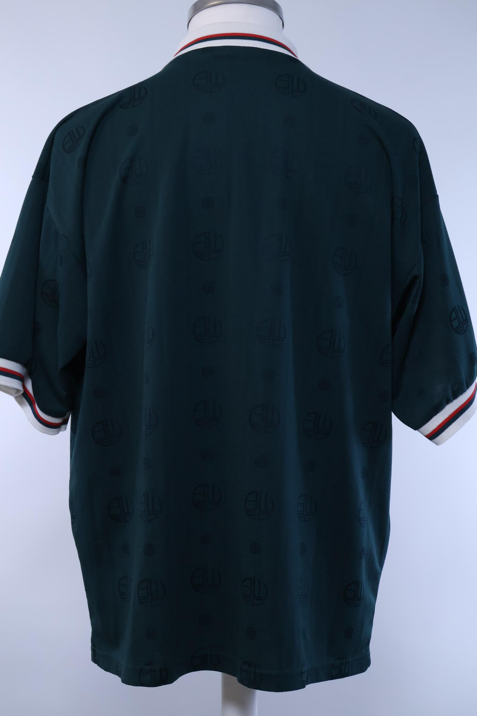 Bolton Wanderers Fc 1996/97 Away Shirt - L Authenic Original Football Shirt