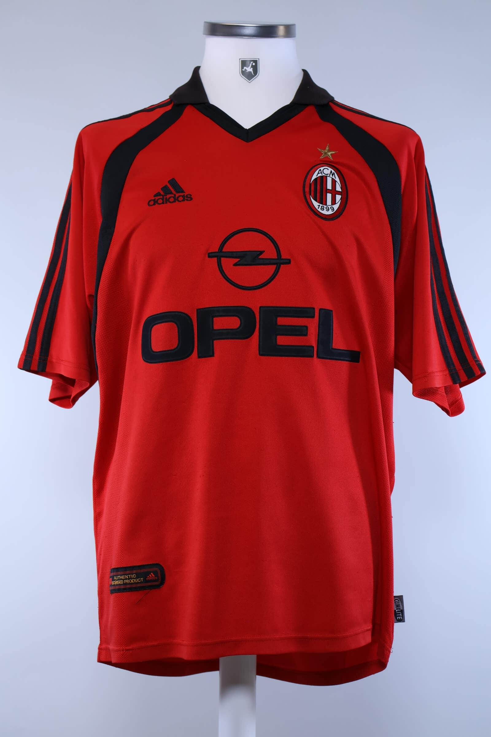 Ac Milan 2001/02 Third Shirt - LAuthentic Original Football Shirt