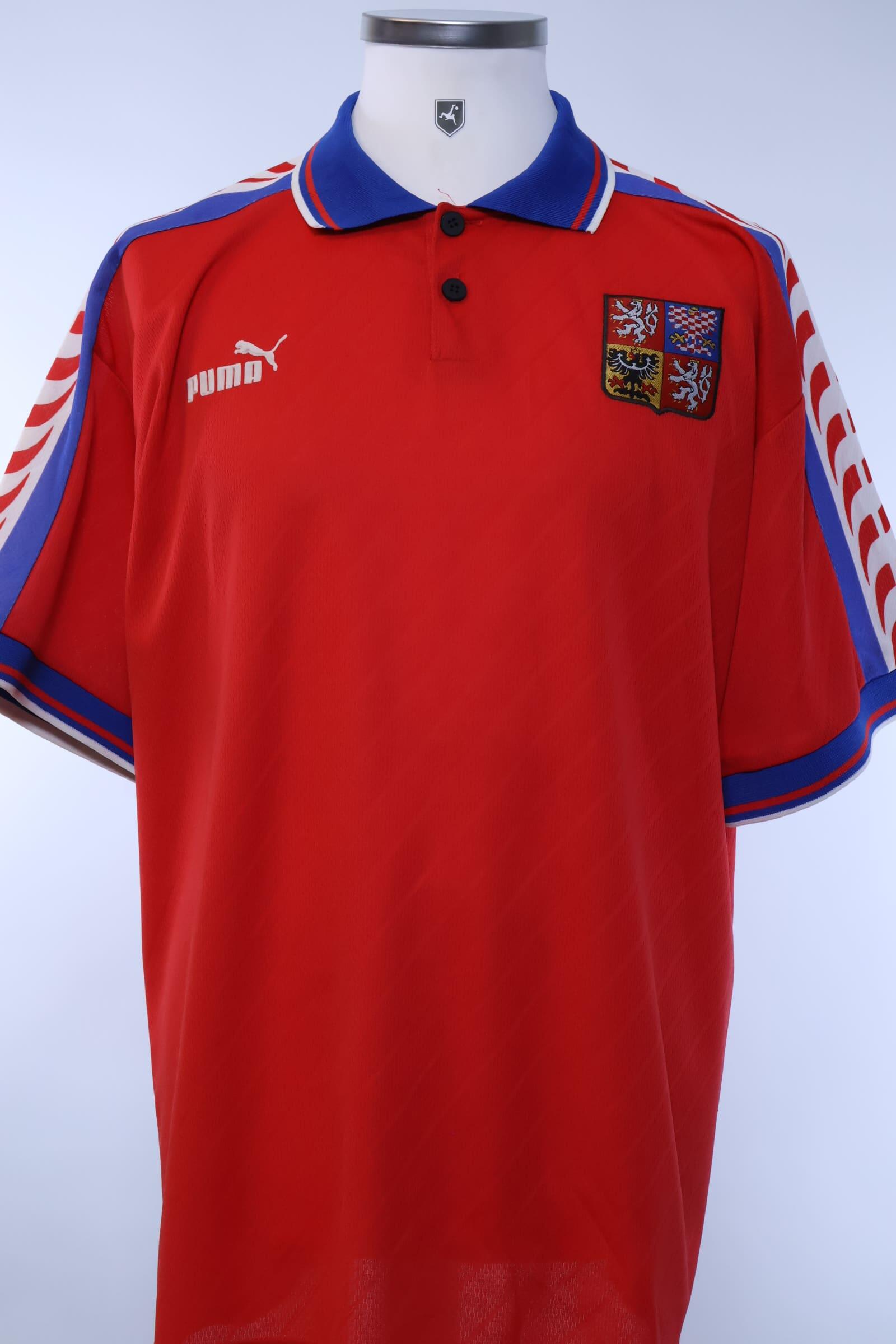 Czech Republic 1996/98 Home Shirt - LAuthentic Original Football Shirt