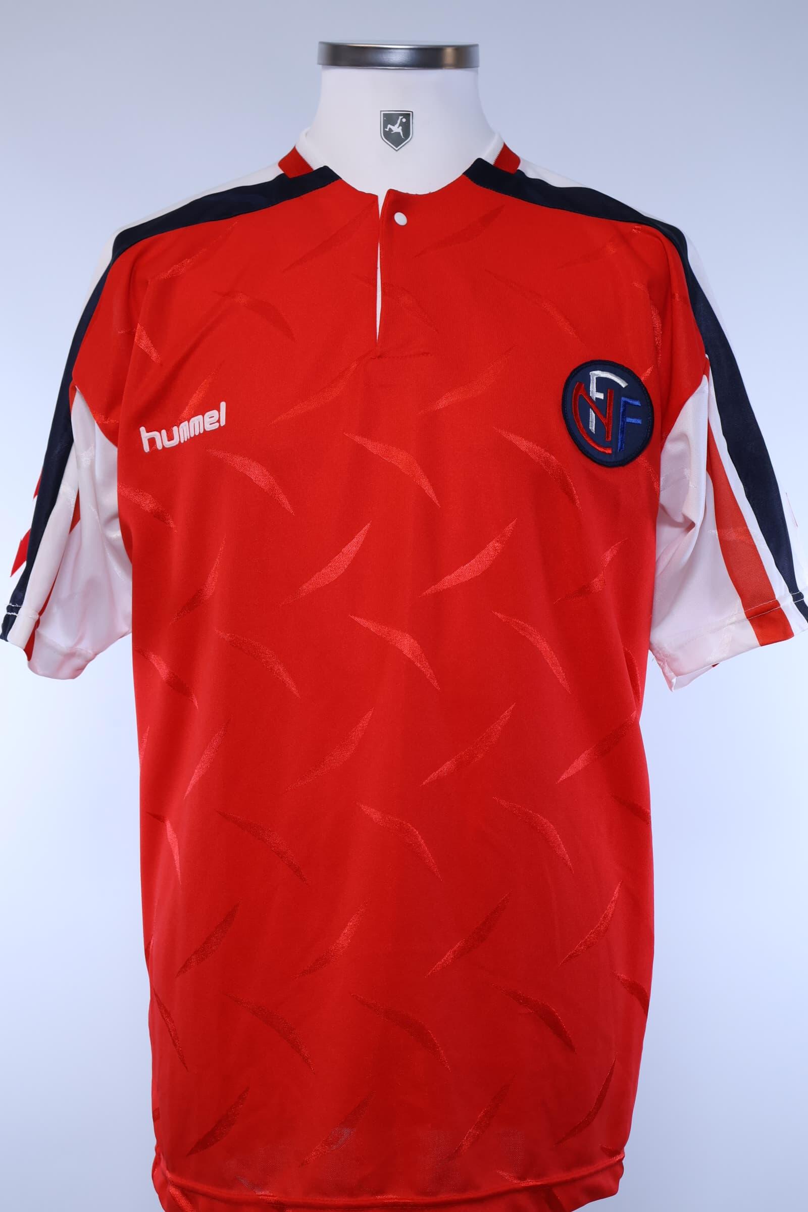 Norway 1990/91 #8 Home Shirt - M Authentic Original Football Shirt