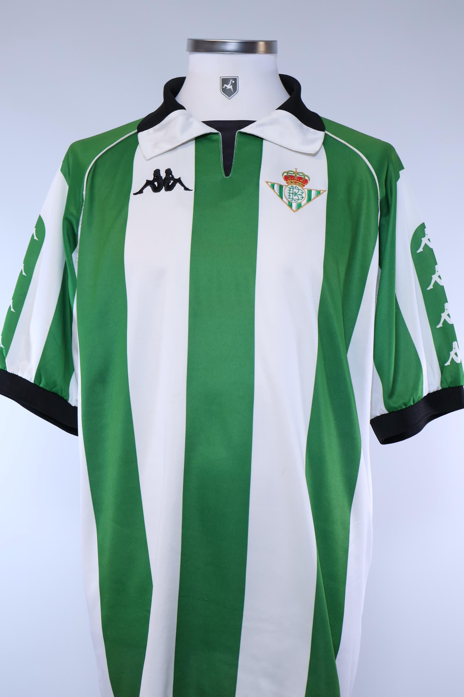 Real Betis 1998/99 Home Shirt - XLAuthentic Original Football Shirt