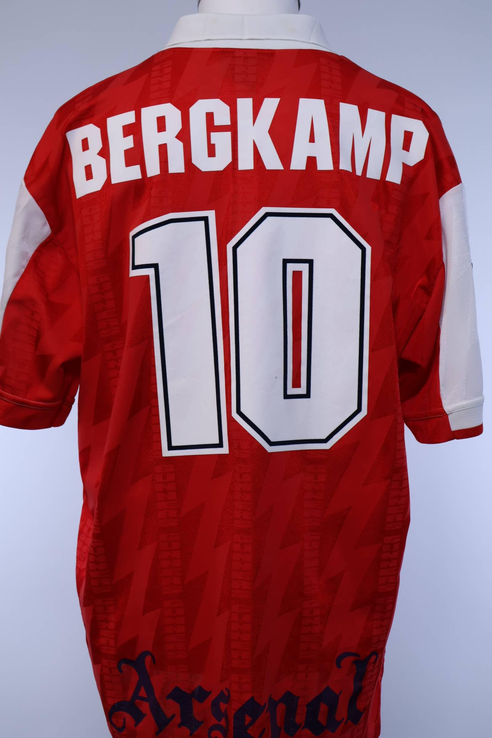 Arsenal 1994/96 Bergkamp #10 Home Shirt - XLAuthentic Original Football Shirt