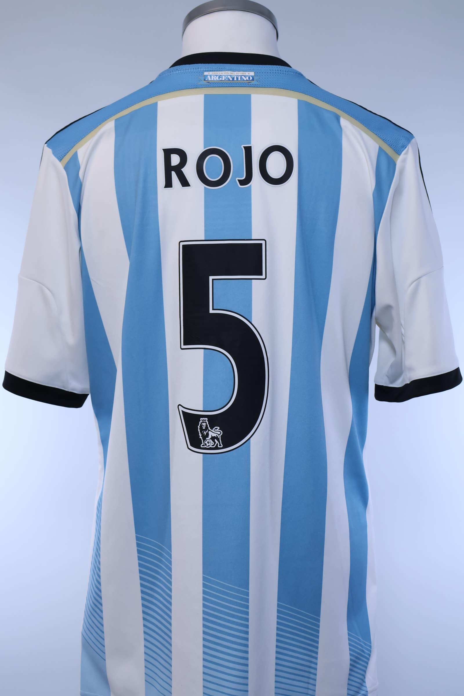 Argentina 2013/15 Rojo #5 Home Shirt - LAuthentic Original Football Shirt