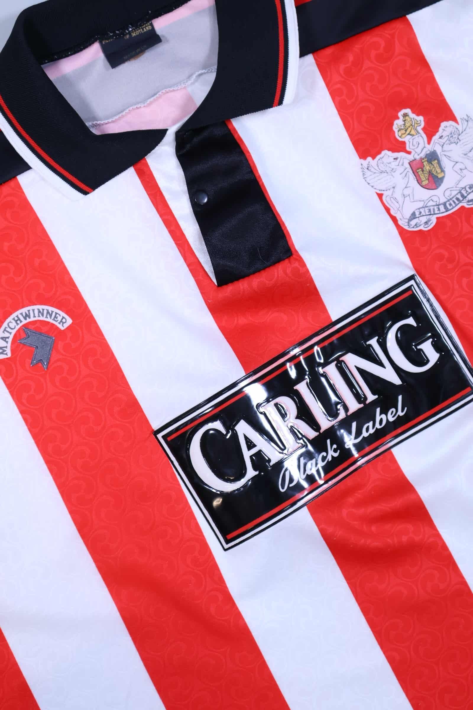 Exeter City F.C 1992/93 Home Shirt - XL Authenic Original Football Shirt