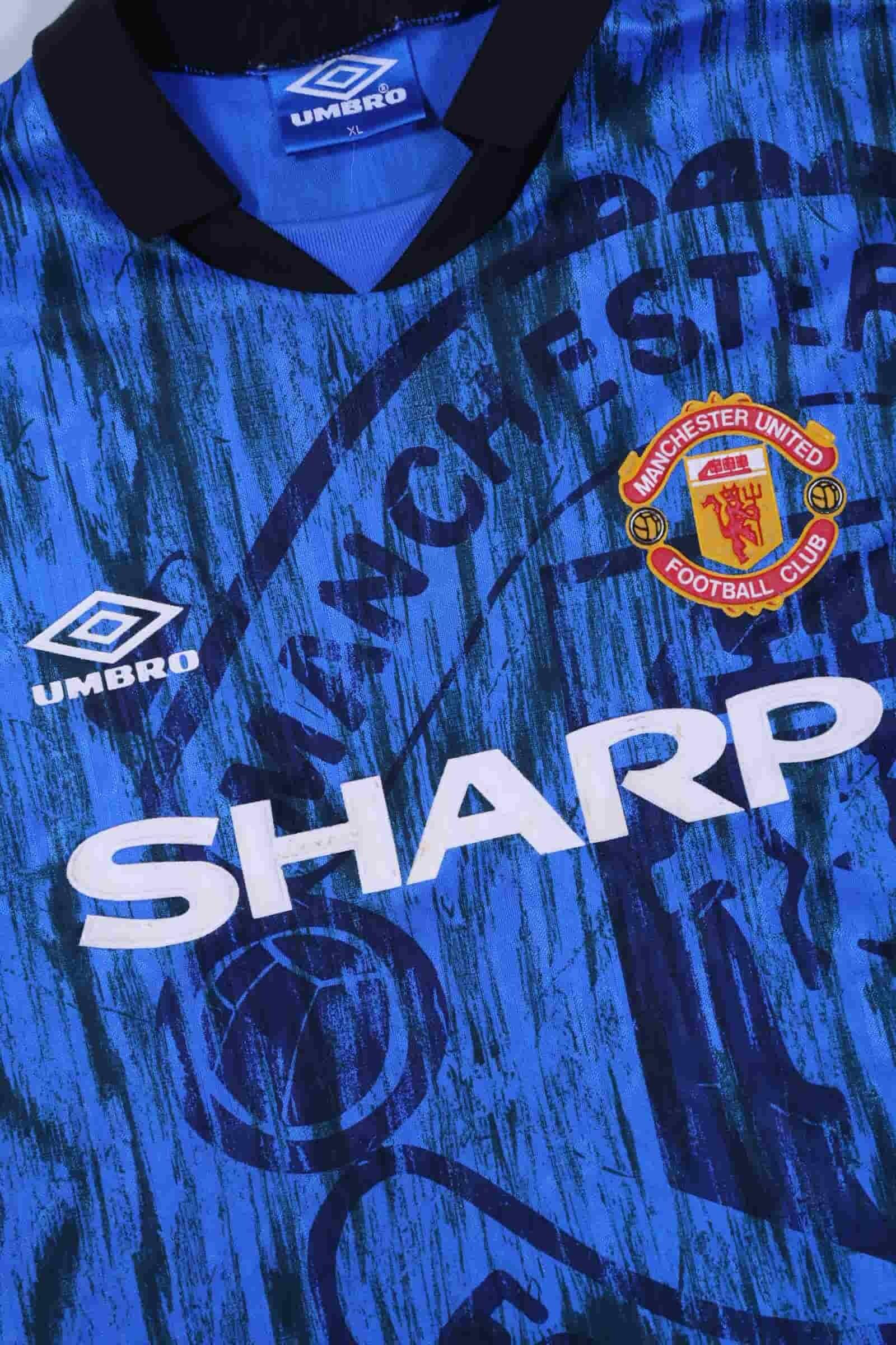 Manchester United 1992/93 Away Shirt - XL Authenic Original Football Shirt