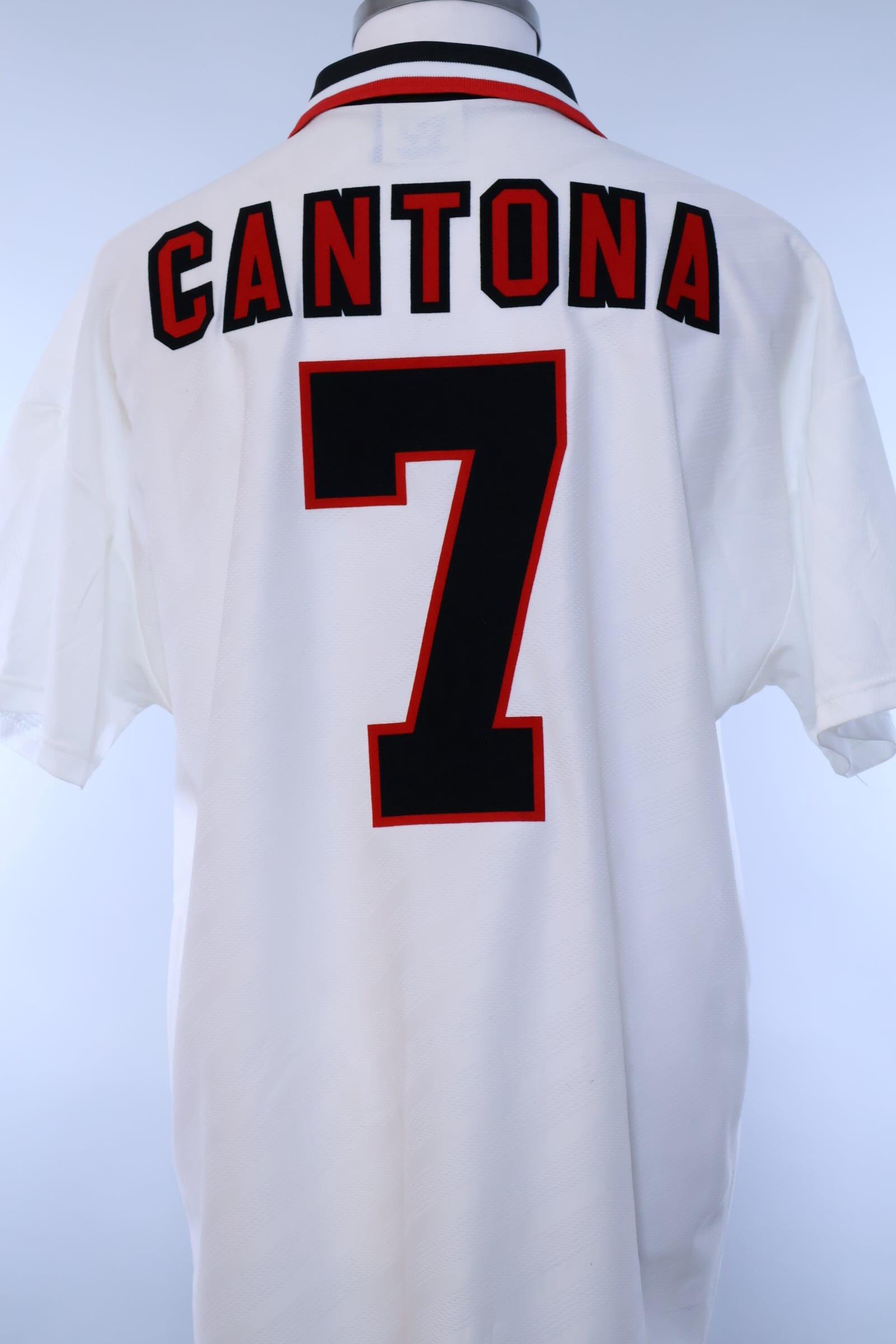 Manchester United 1996/97 Cantona #7 Away Shirt - LAuthentic Original Football Shirt
