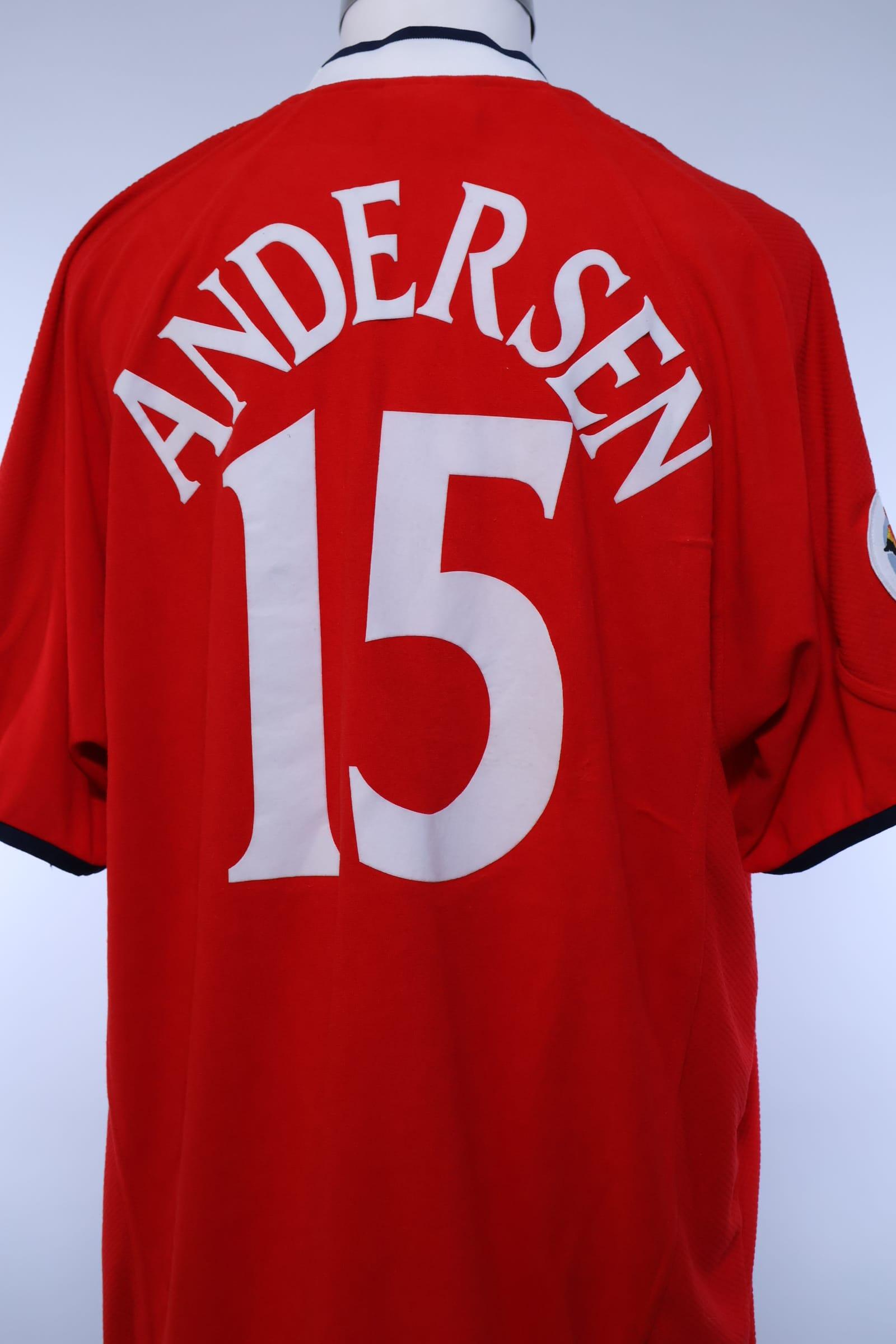 Norway 2000/02 Andersen #15 Home Shirt - XLAuthentic Original Football Shirt