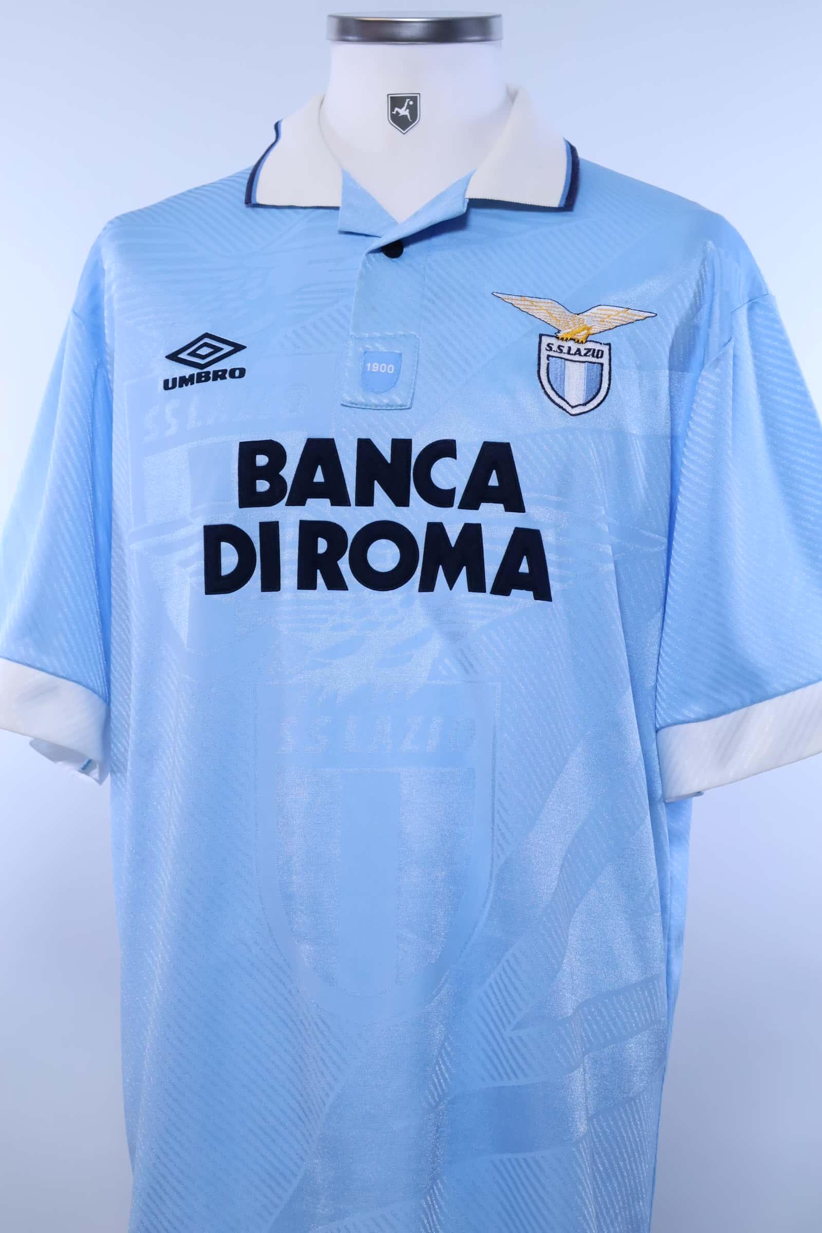 S.S Lazio 1993/95 #6 Home Shirt - XLAuthentic Original Football Shirt