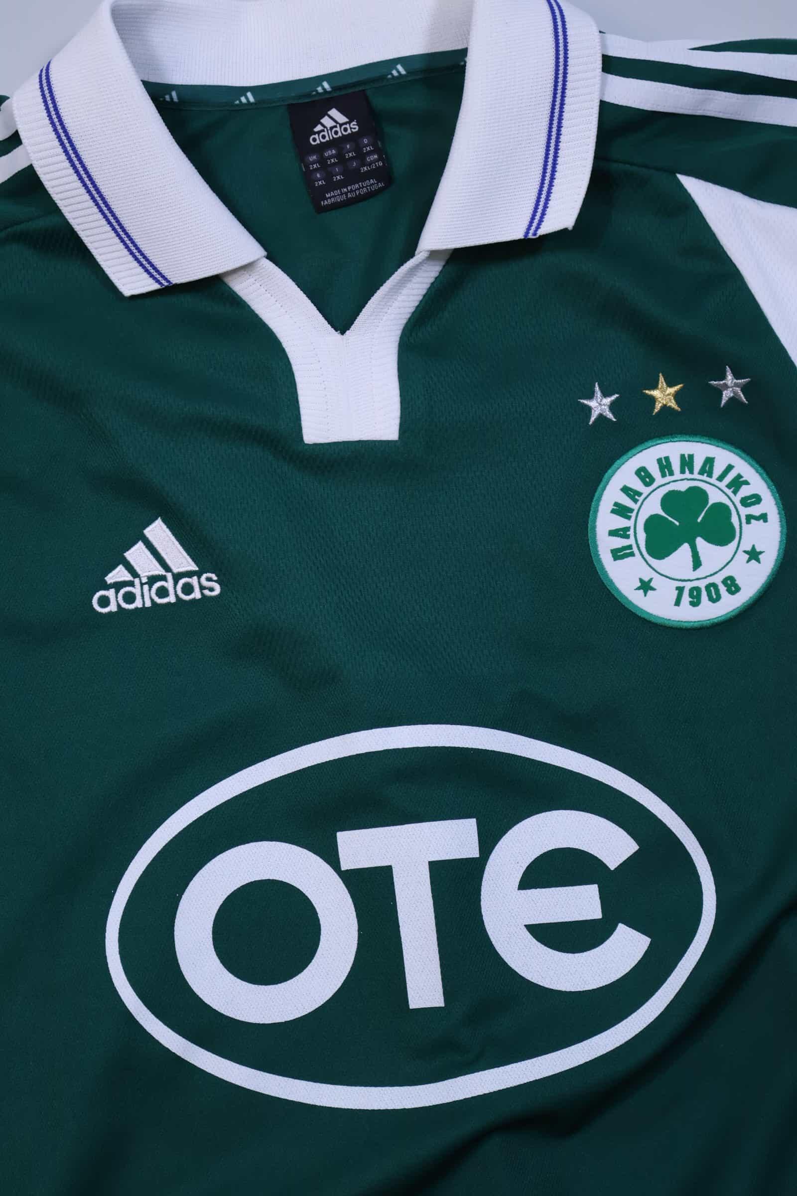 Panathinaikos Fc 2002/03 Home Shirt - XXL Authenic Original Football Shirt