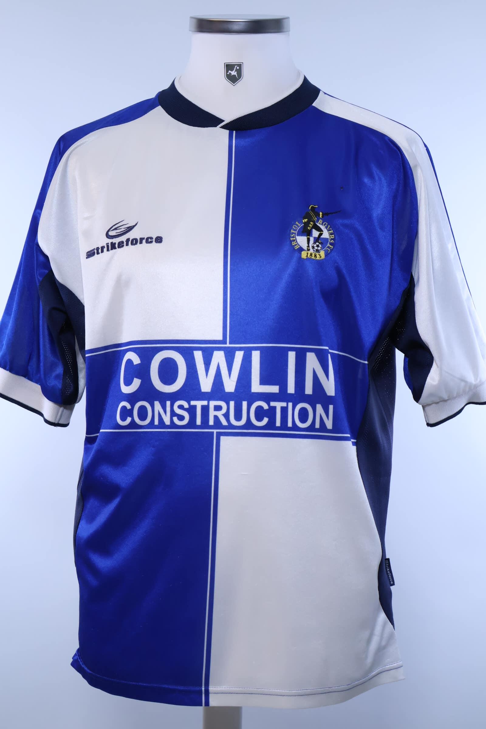Bristol Rovers 2003/04 Home Shirt - MAuthentic Original Football Shirt