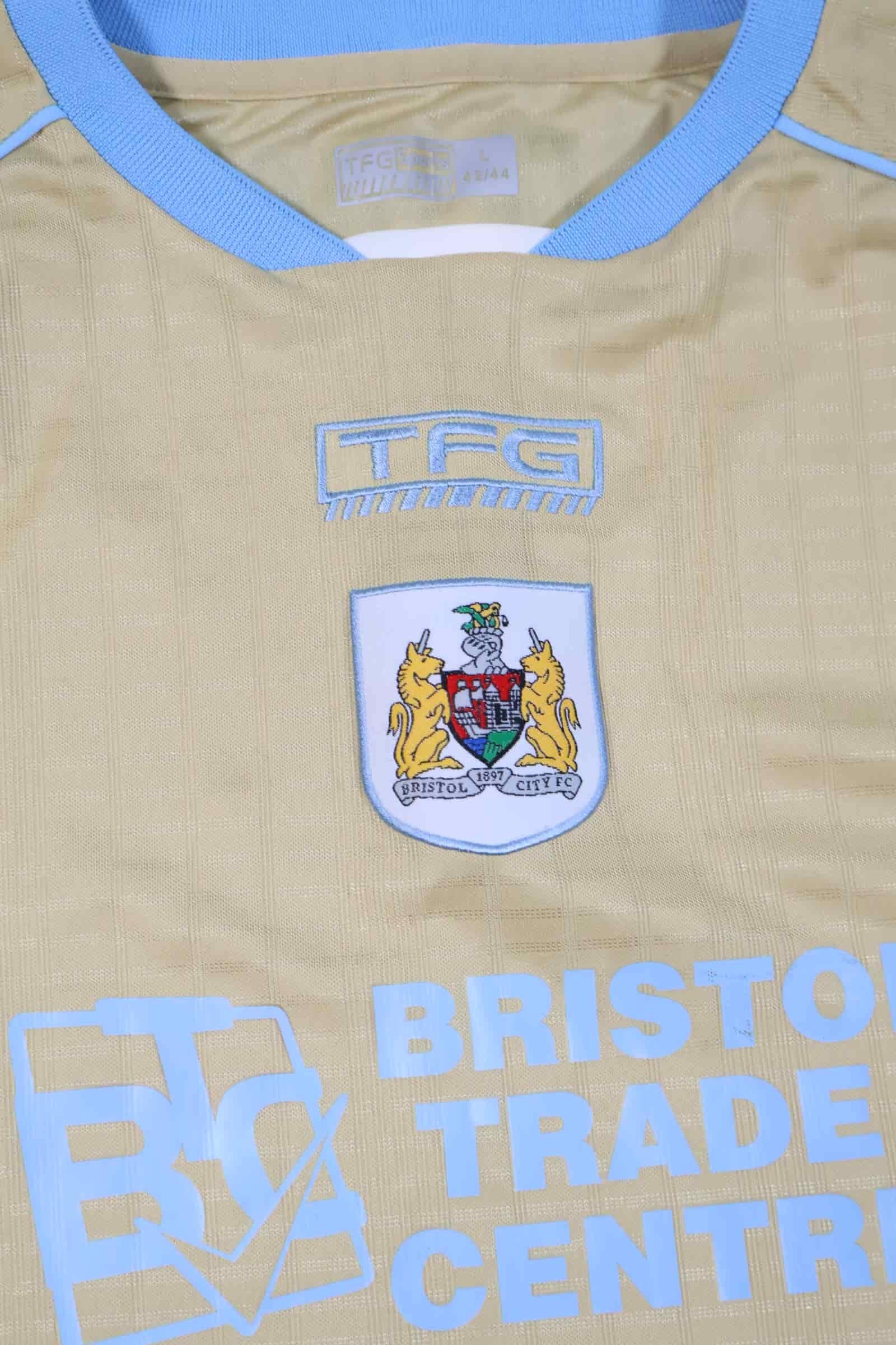 Bristol City F.C 2005/06 Away Shirt - L Authenic Original Football Shirt
