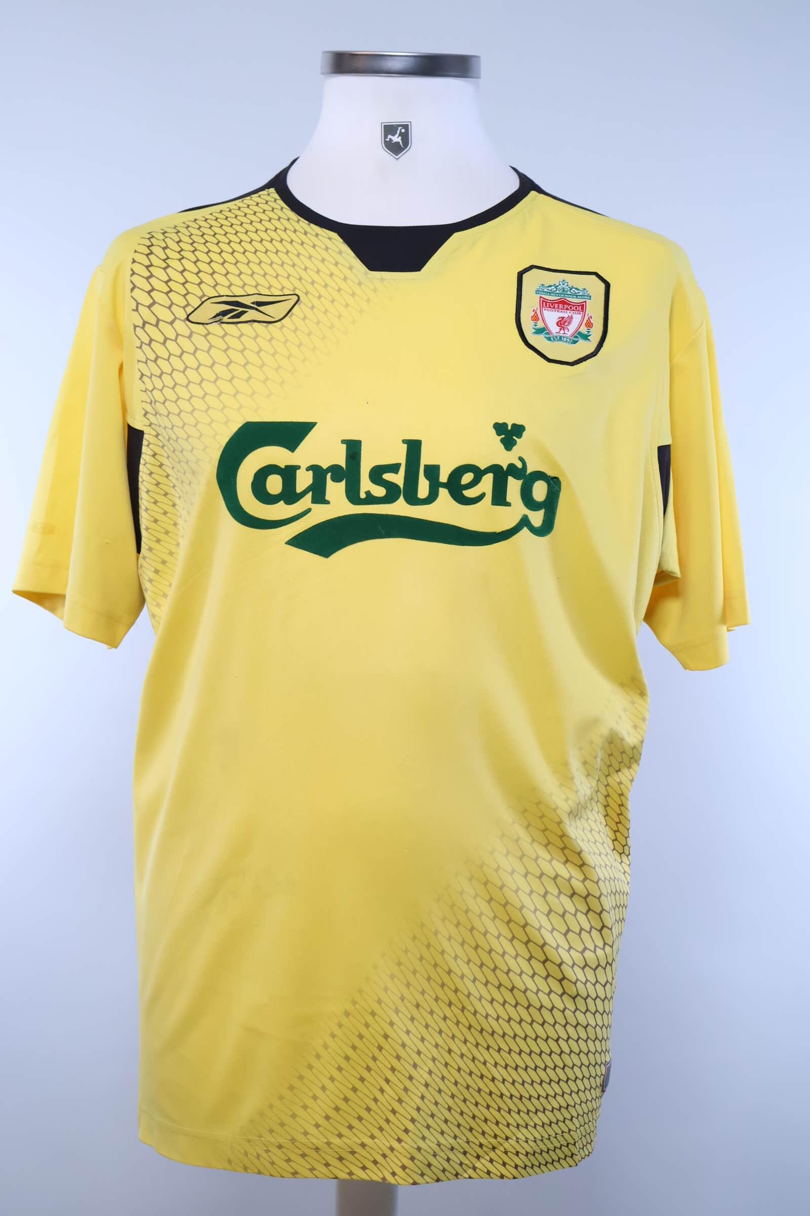 Liverpool F.C 2004/05 Cissé #9 Away Shirt - L Authenic Original Football Shirt