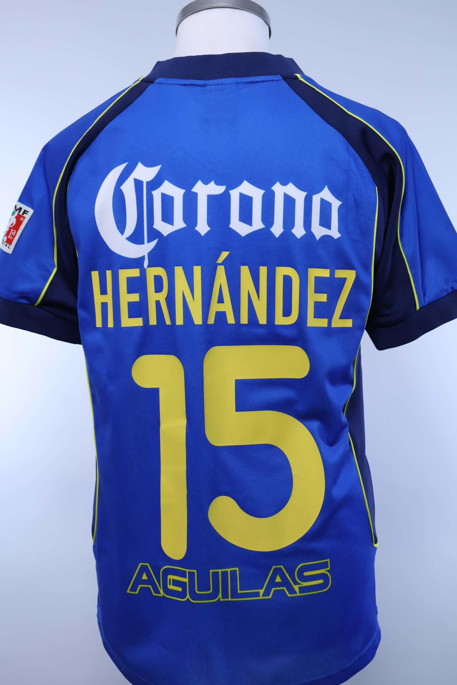 Club América 2001/02 Hernandez #15 Away Shirt - MAuthentic Original Football Shirt